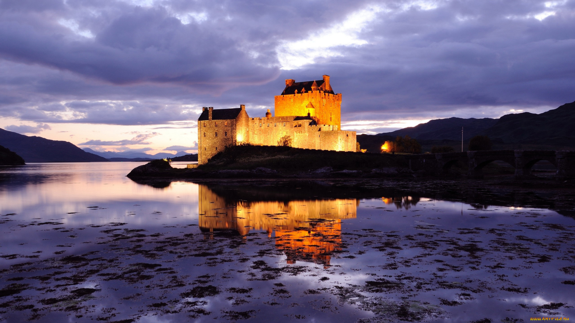 eilean, donan, castle, города, замок, эйлен-донан, , шотландия, eilean, donan, castle