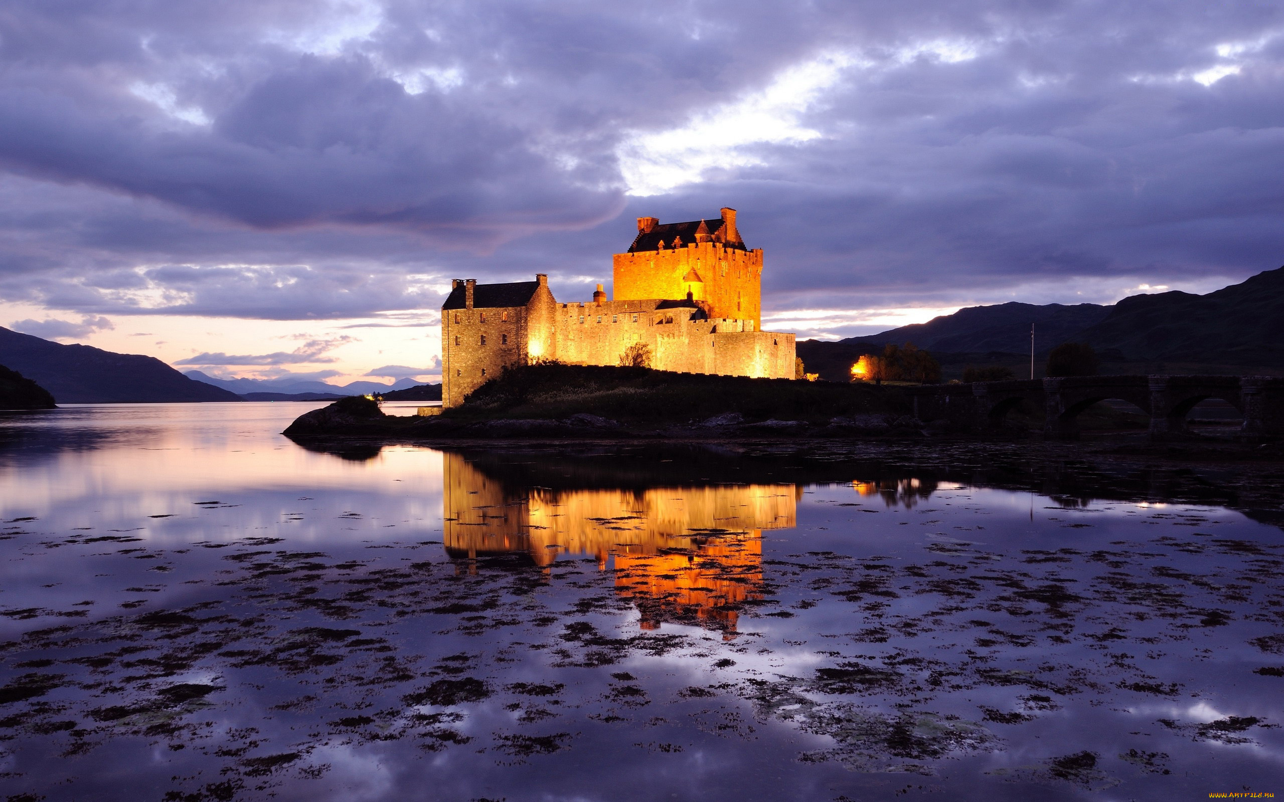 eilean, donan, castle, города, замок, эйлен-донан, , шотландия, eilean, donan, castle