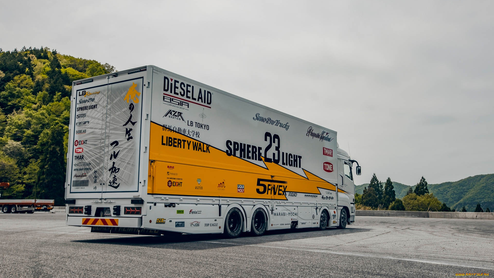 автомобили, mitsubishi, trucks, lbwk