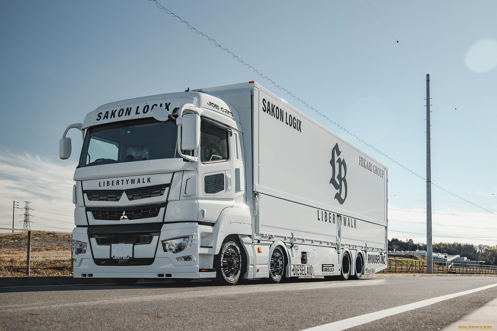 автомобили, mitsubishi, trucks, lbwk