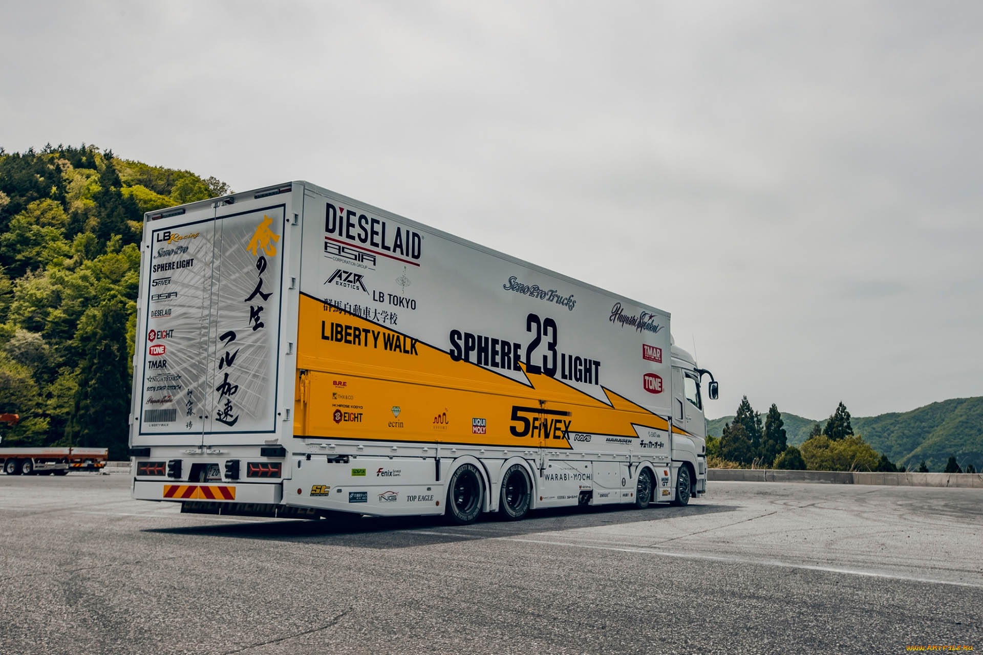 автомобили, mitsubishi, trucks, lbwk