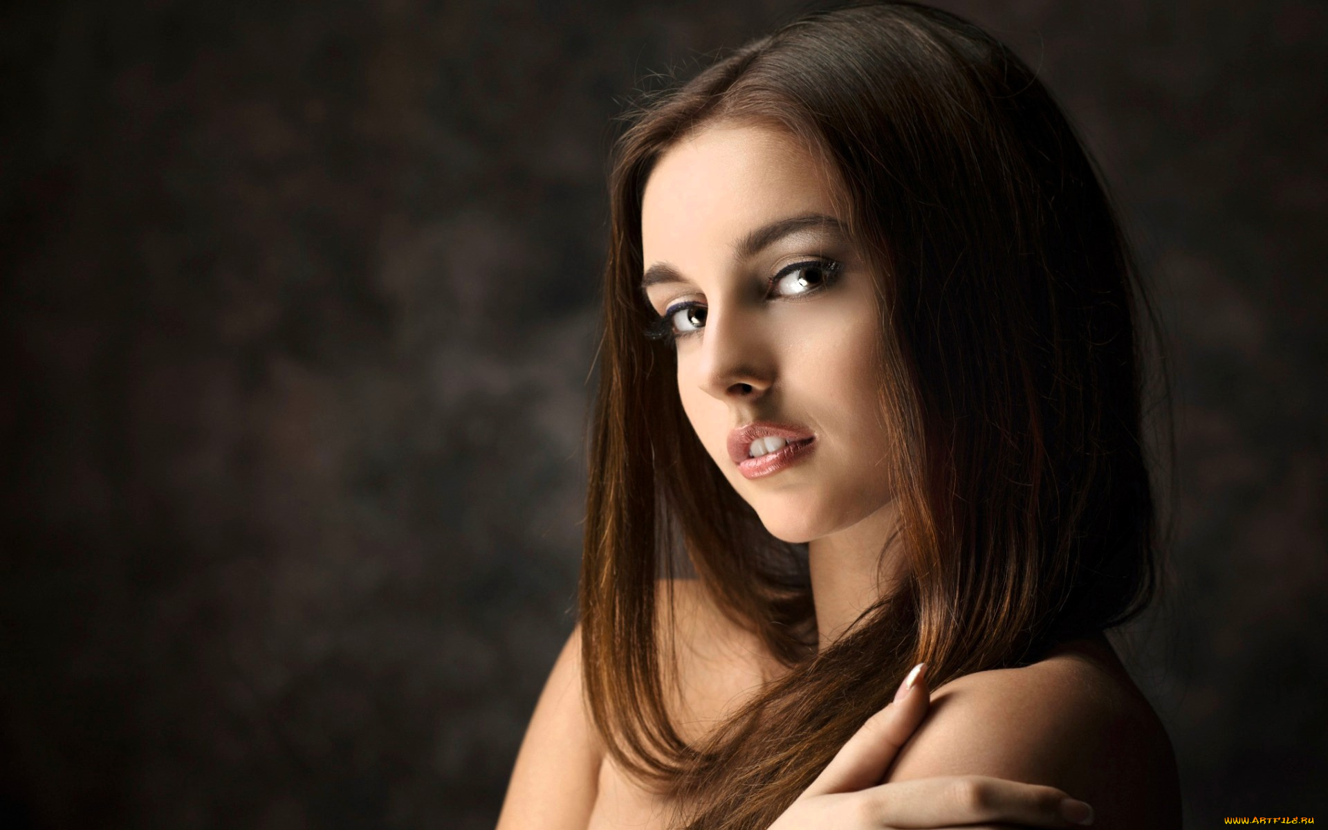 яна, цветкова, девушки, шатенка, лицо