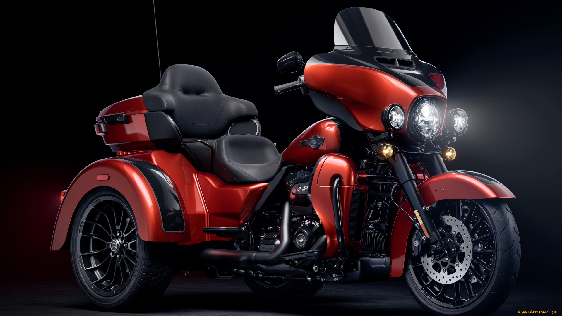 мотоциклы, harley-davidson, tri, glide, ultra, bikes, 2025