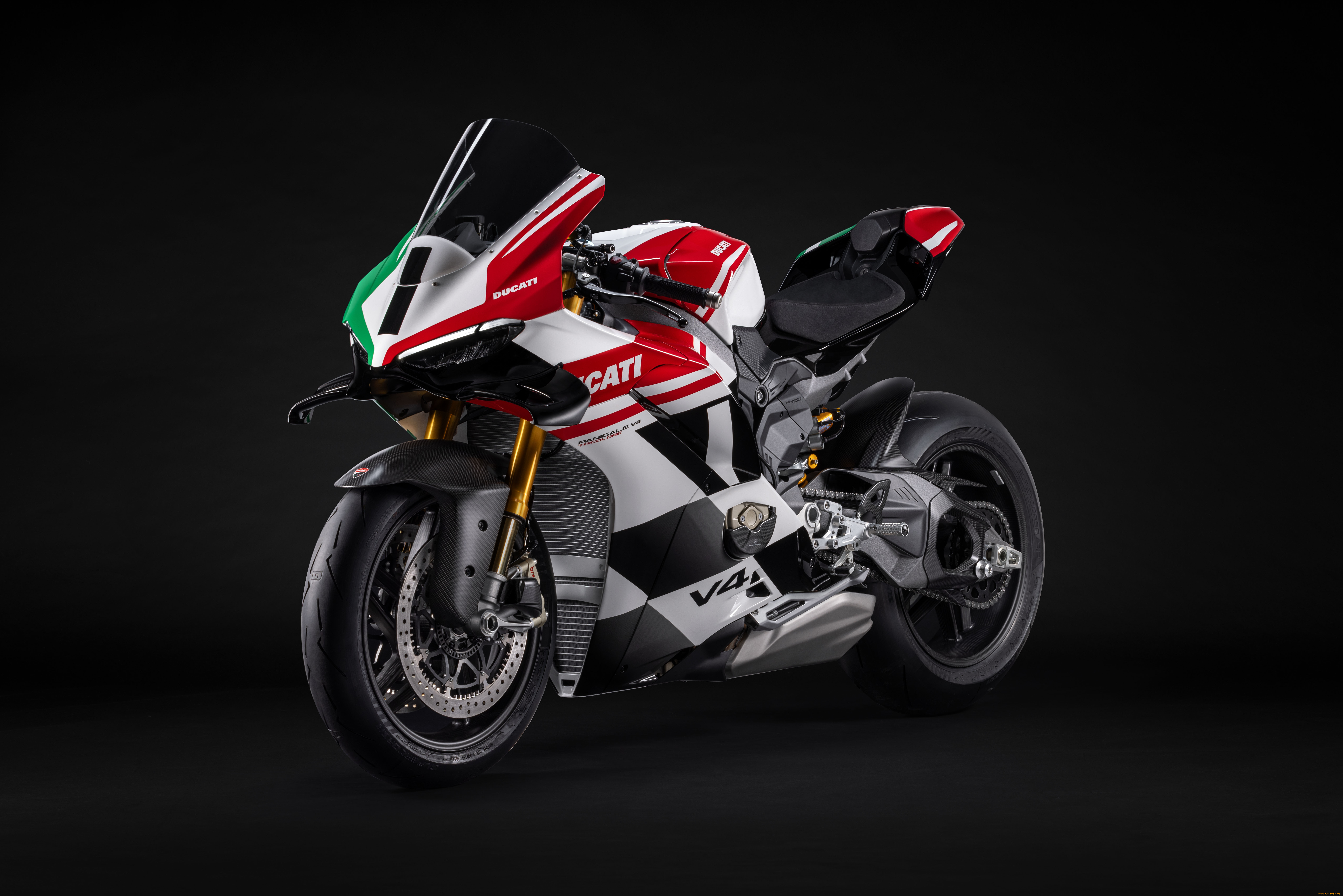 мотоциклы, -unsort, ducati, panigale, v4, tricolore, sport, bike, 2025