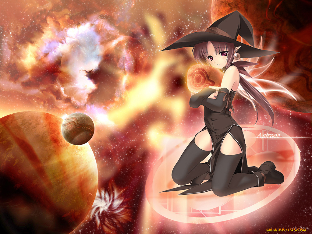 аниме, halloween, magic