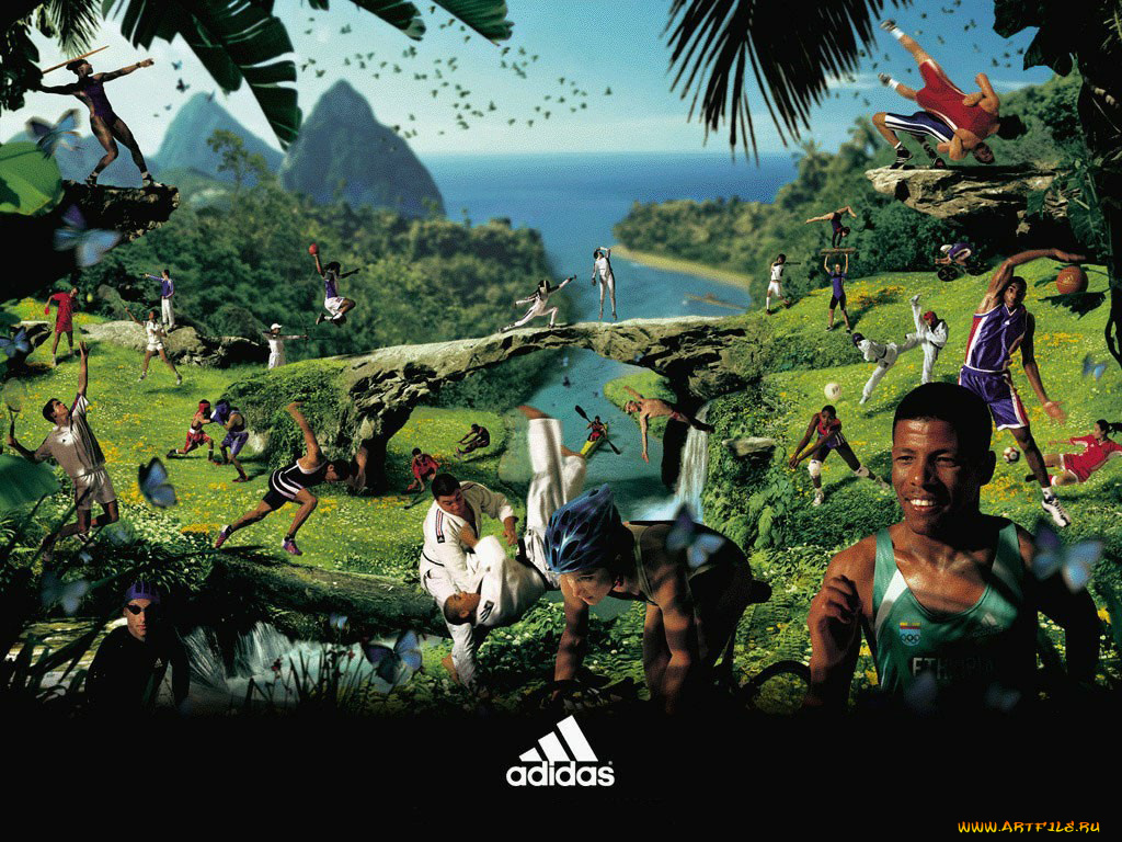 бренды, adidas