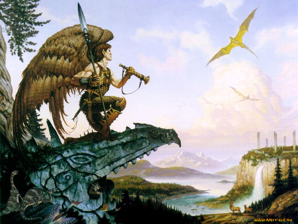 фэнтези, ангелы