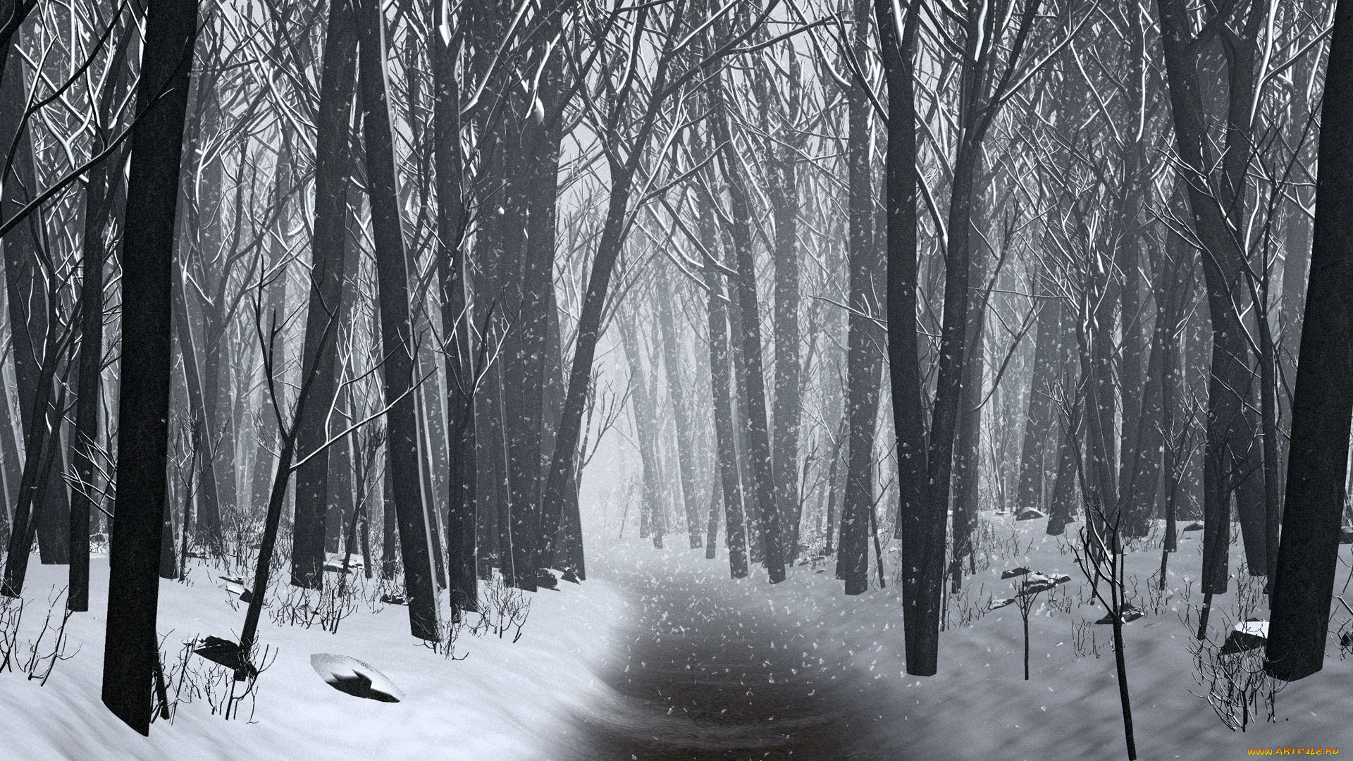 3д, графика, nature, landscape, природа