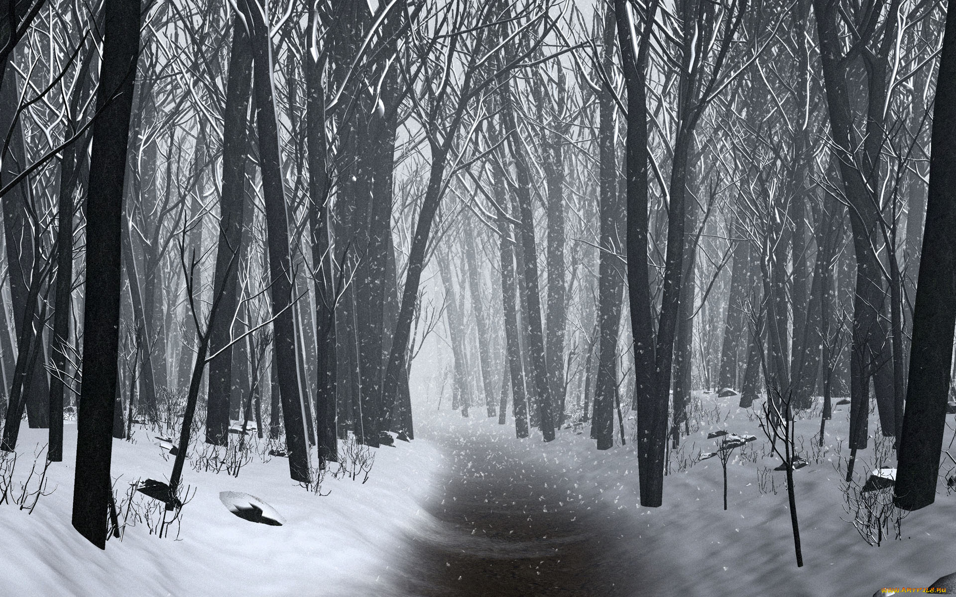 3д, графика, nature, landscape, природа