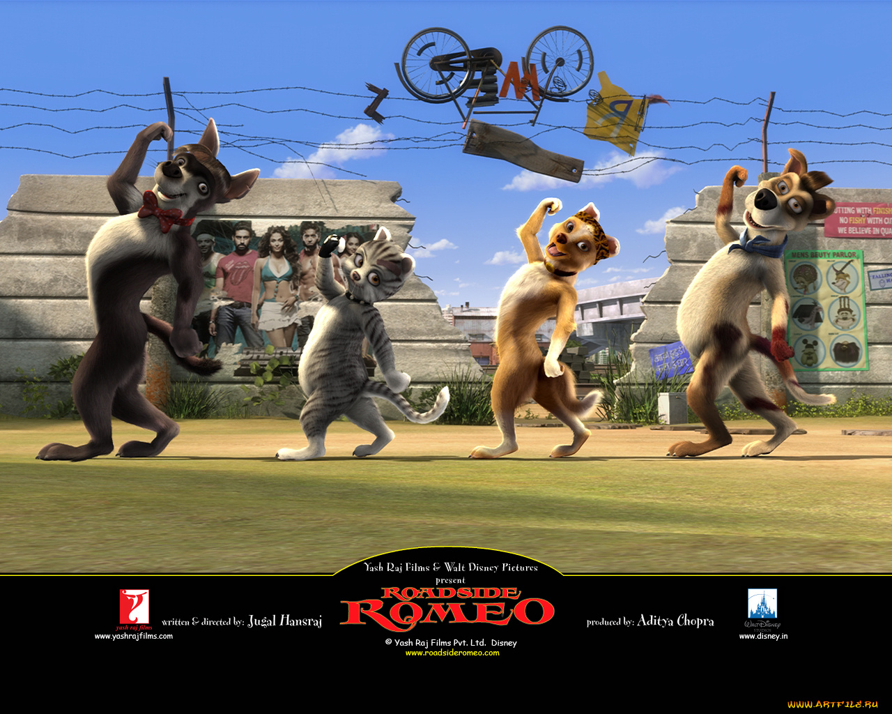 уличный, ромео, мультфильмы, roadside, romeo