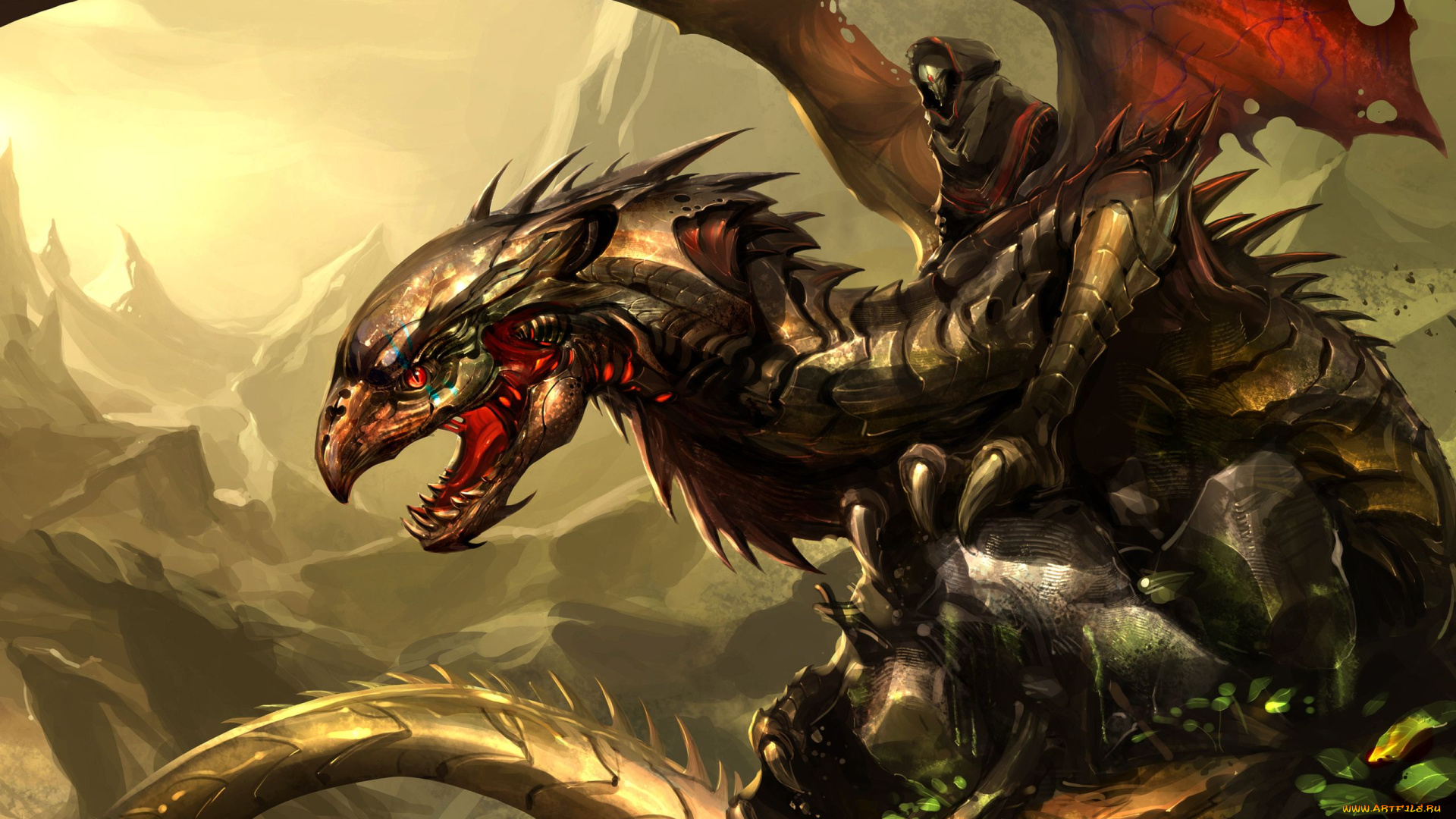 фэнтези, драконы