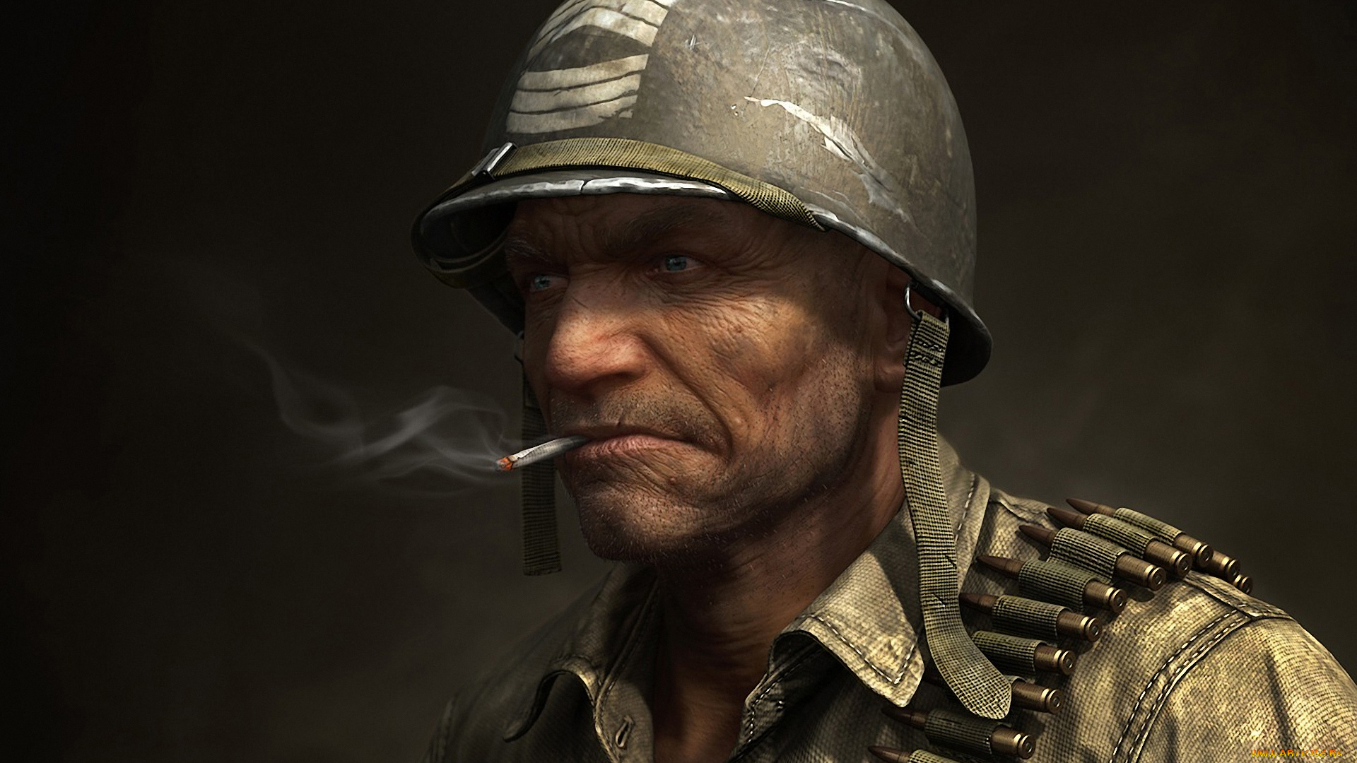 sgt, rock, by, vamak, 3д, графика, military