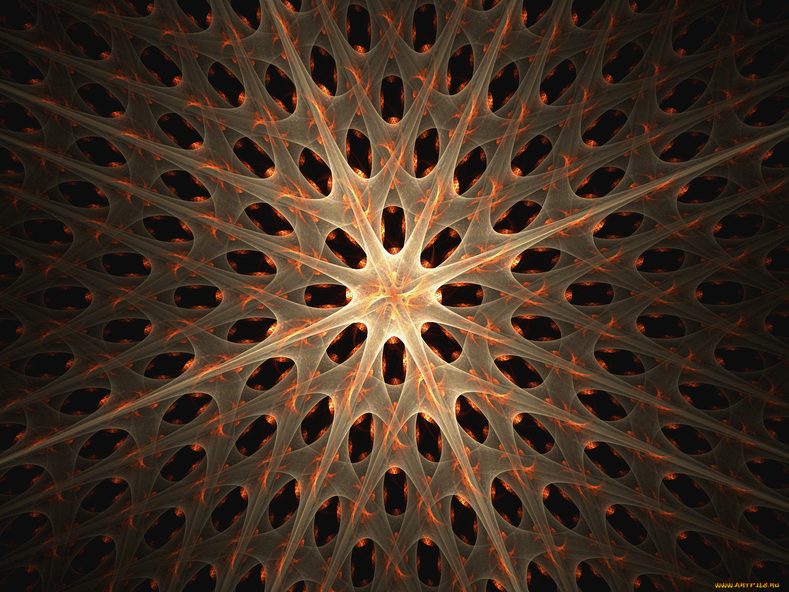 3д, графика, fractal, фракталы, тёмный, абстракция, узор, цвета