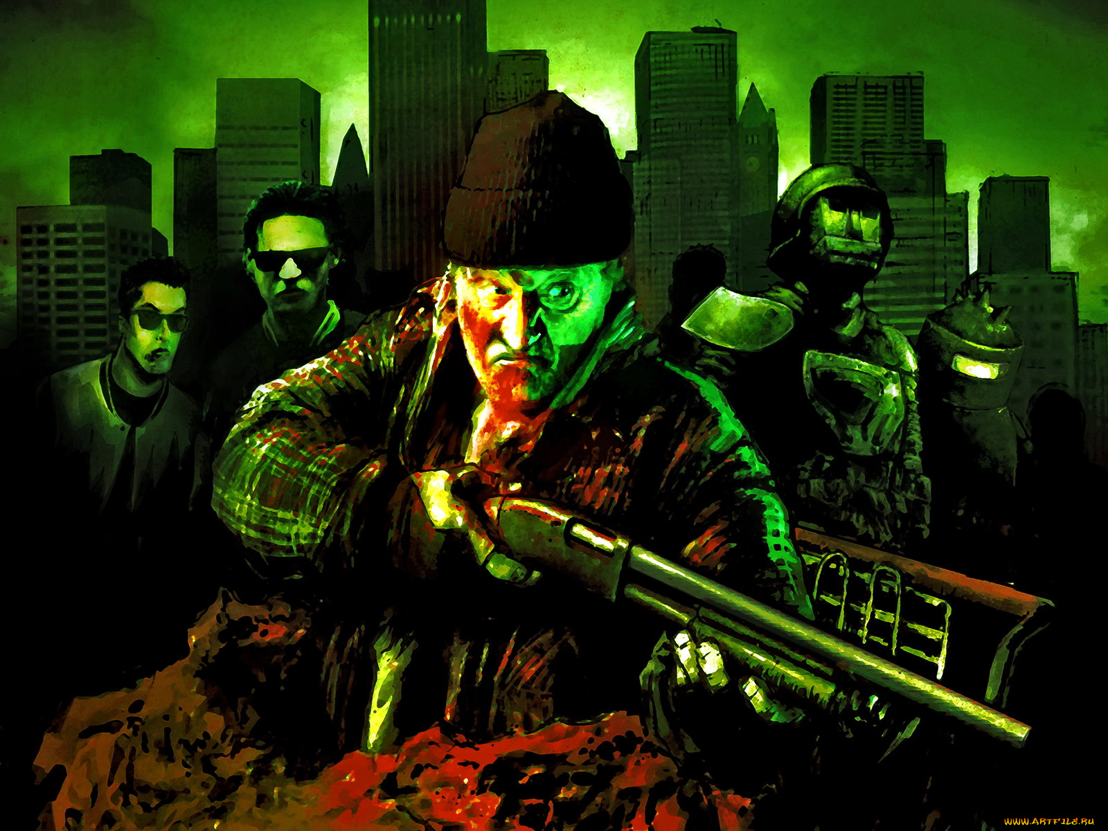 hobo, with, shotgun, кино, фильмы, бомж, с, дробовиком