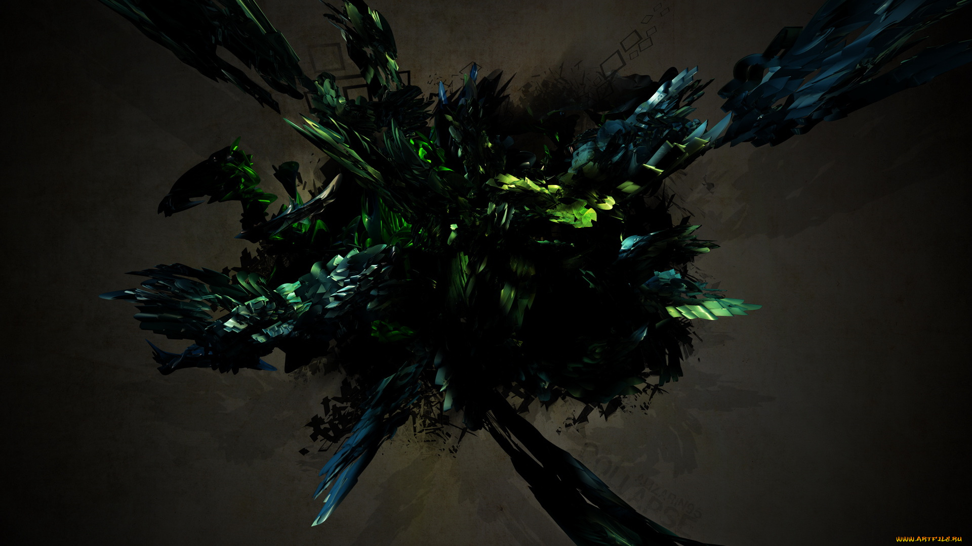 3д, графика, abstract, абстракции, абстракция, узор, тёмный