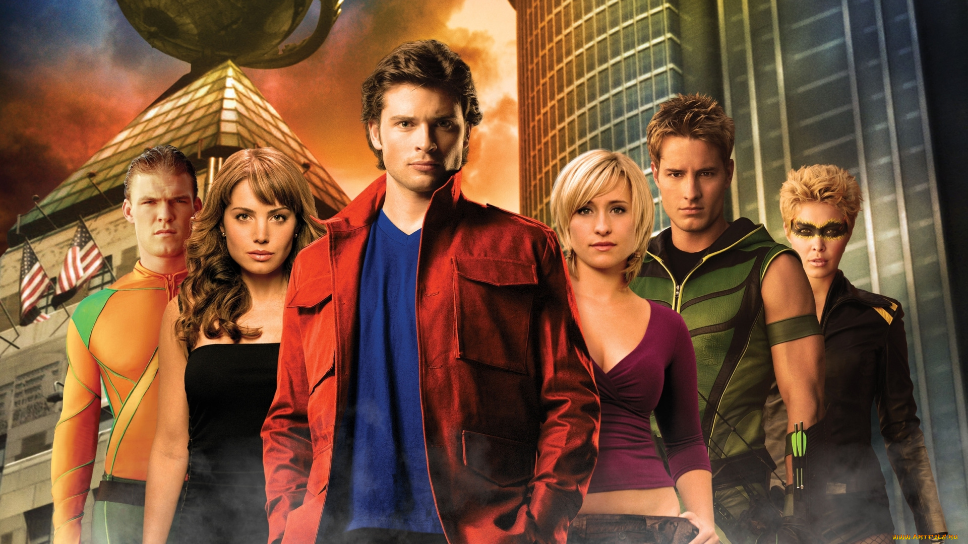 smallville, кино, фильмы, justin, hartley, erica, durance, tom, welling, allison, mack