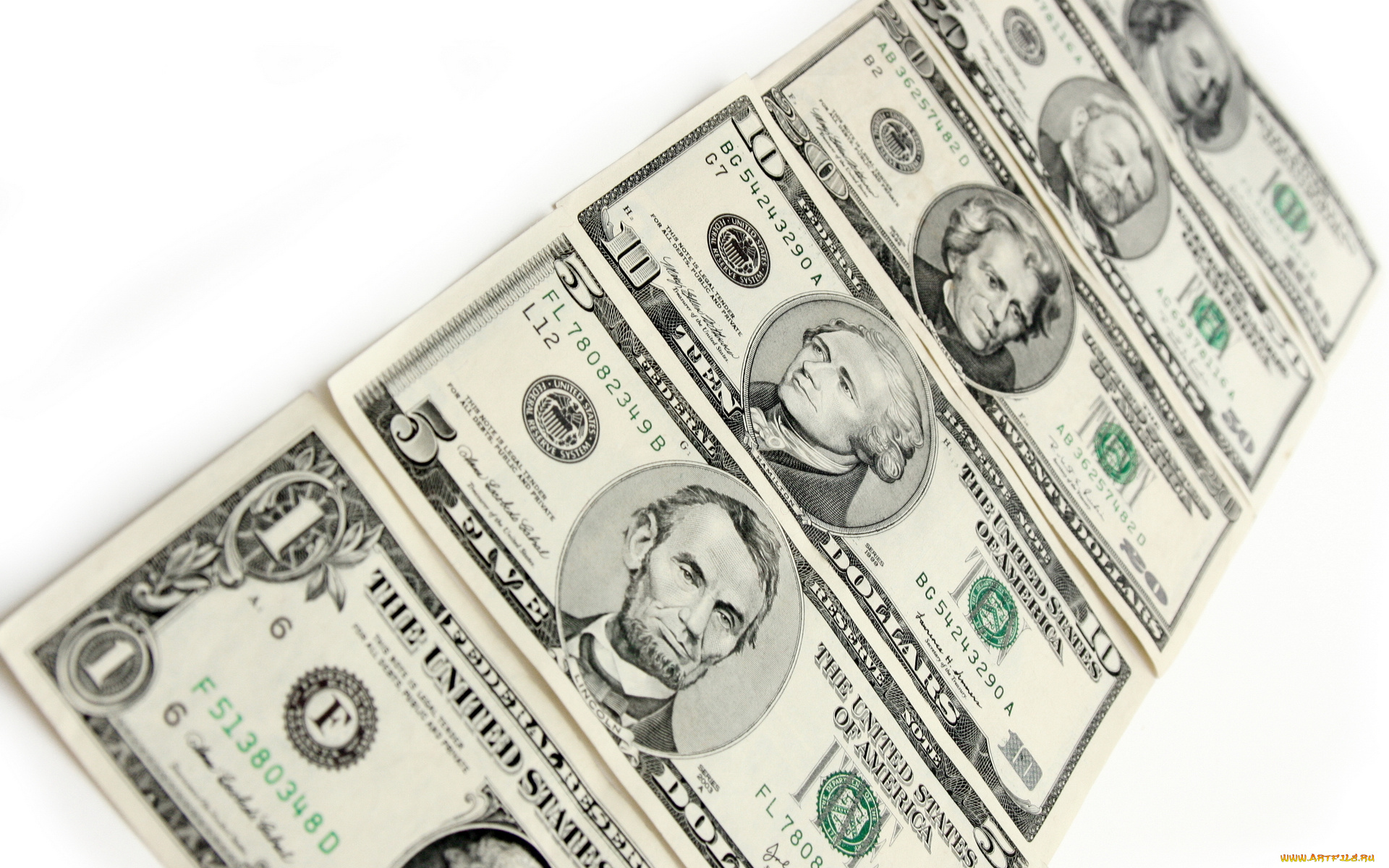 разное, золото, купюры, монеты, доллары