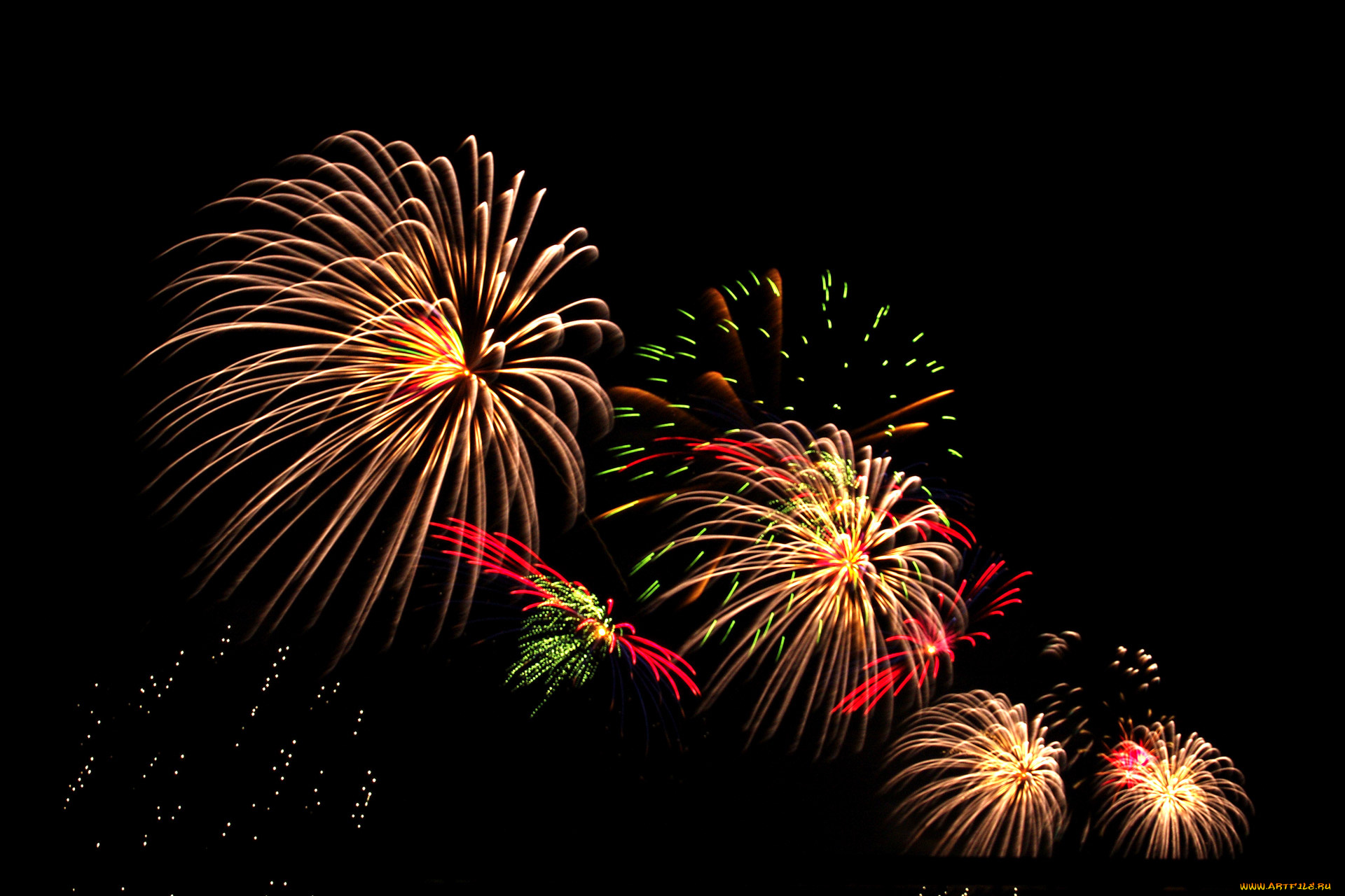 разное, салюты, фейерверки, салют