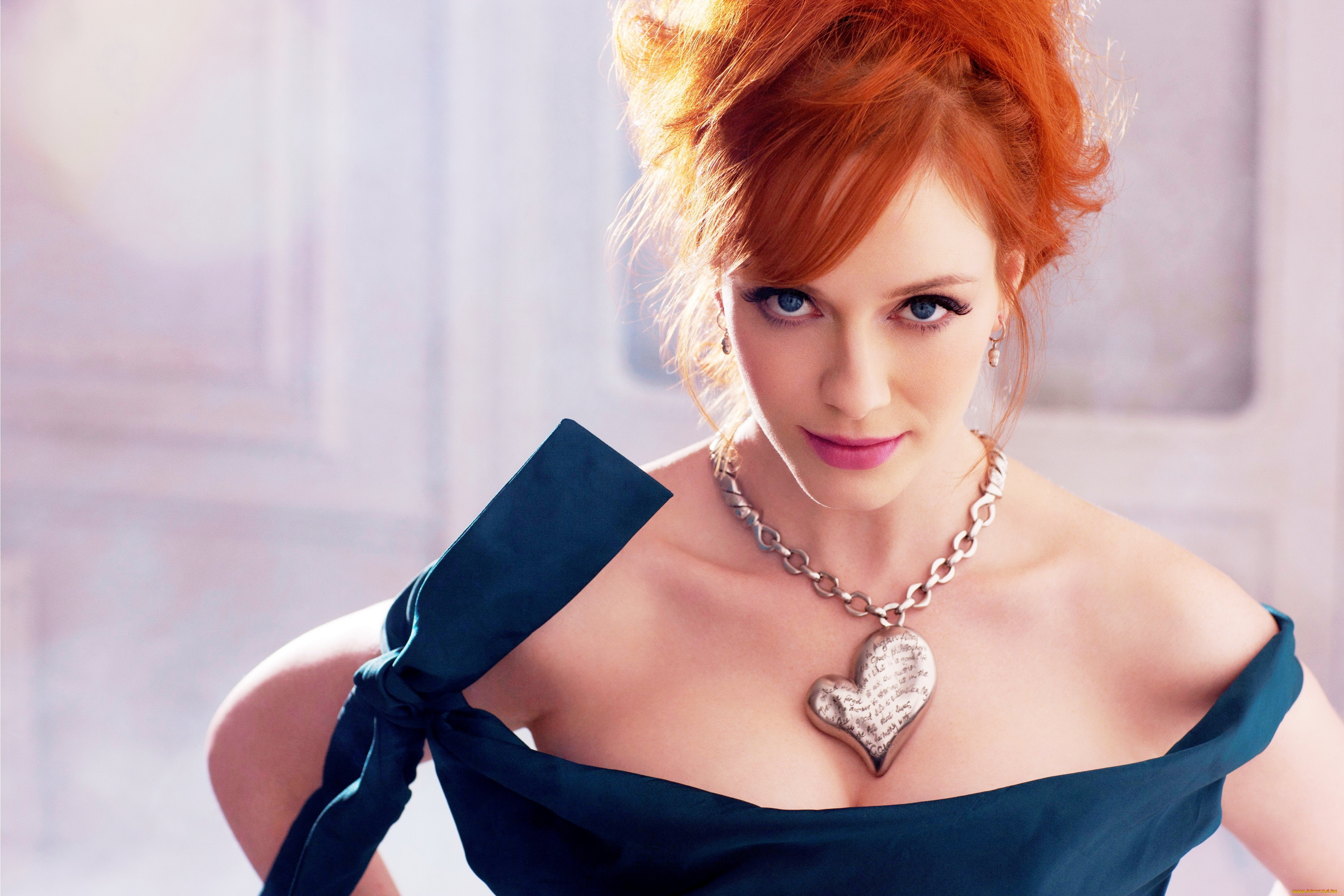 Christina, Hendricks, девушки, актриса