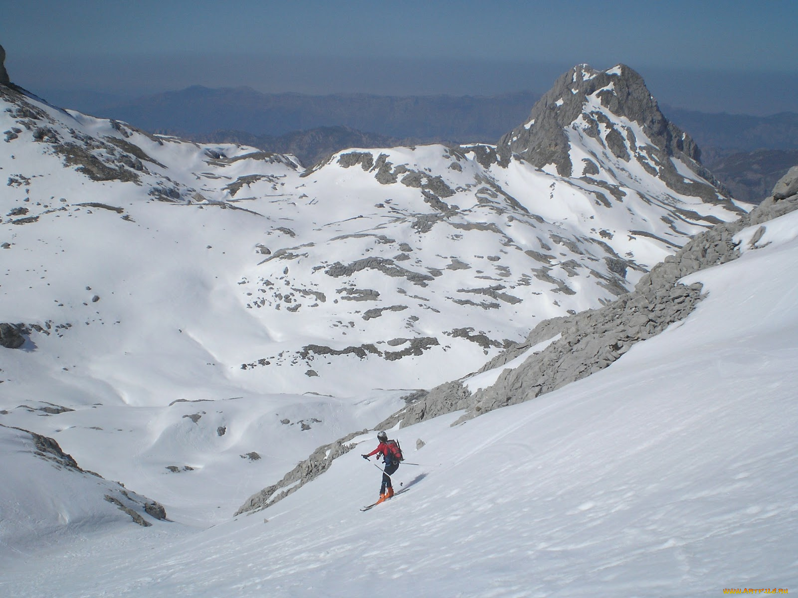 природа, горы, снег