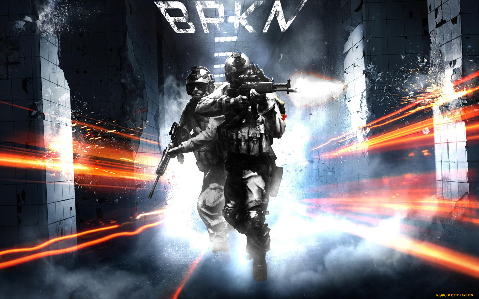 видео, игры, battlefield, оружие, улица