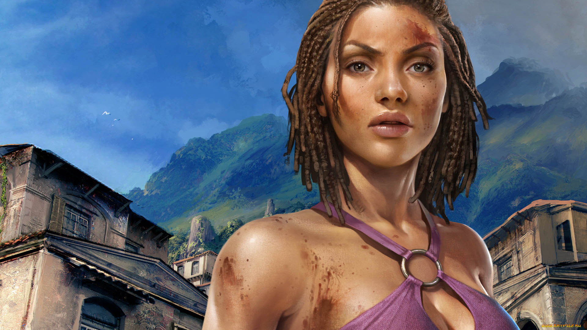 dead, island, riptide, видео, игры, девушка