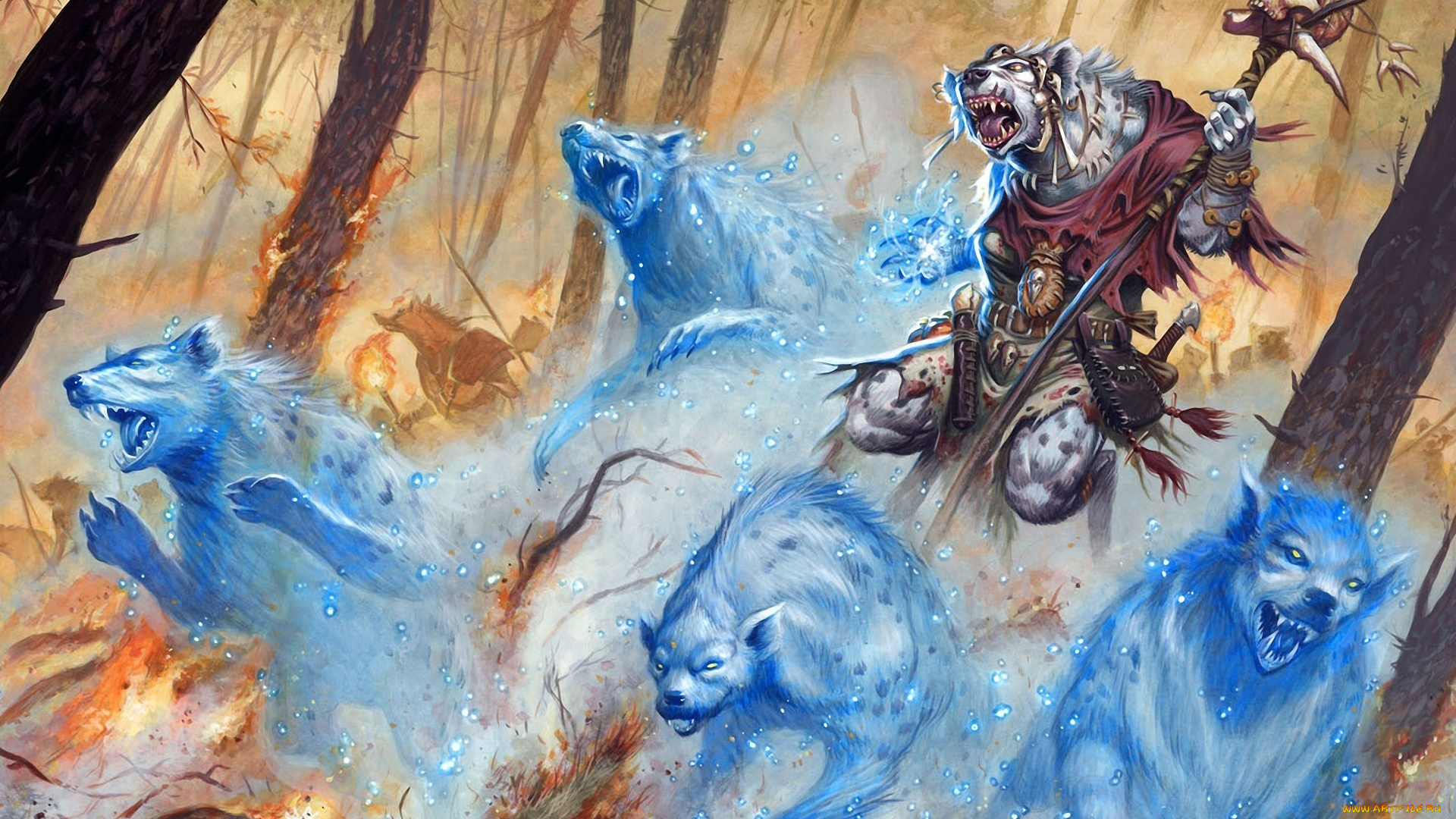 ralph, horsley, фэнтези, призраки, оборотни, гиены