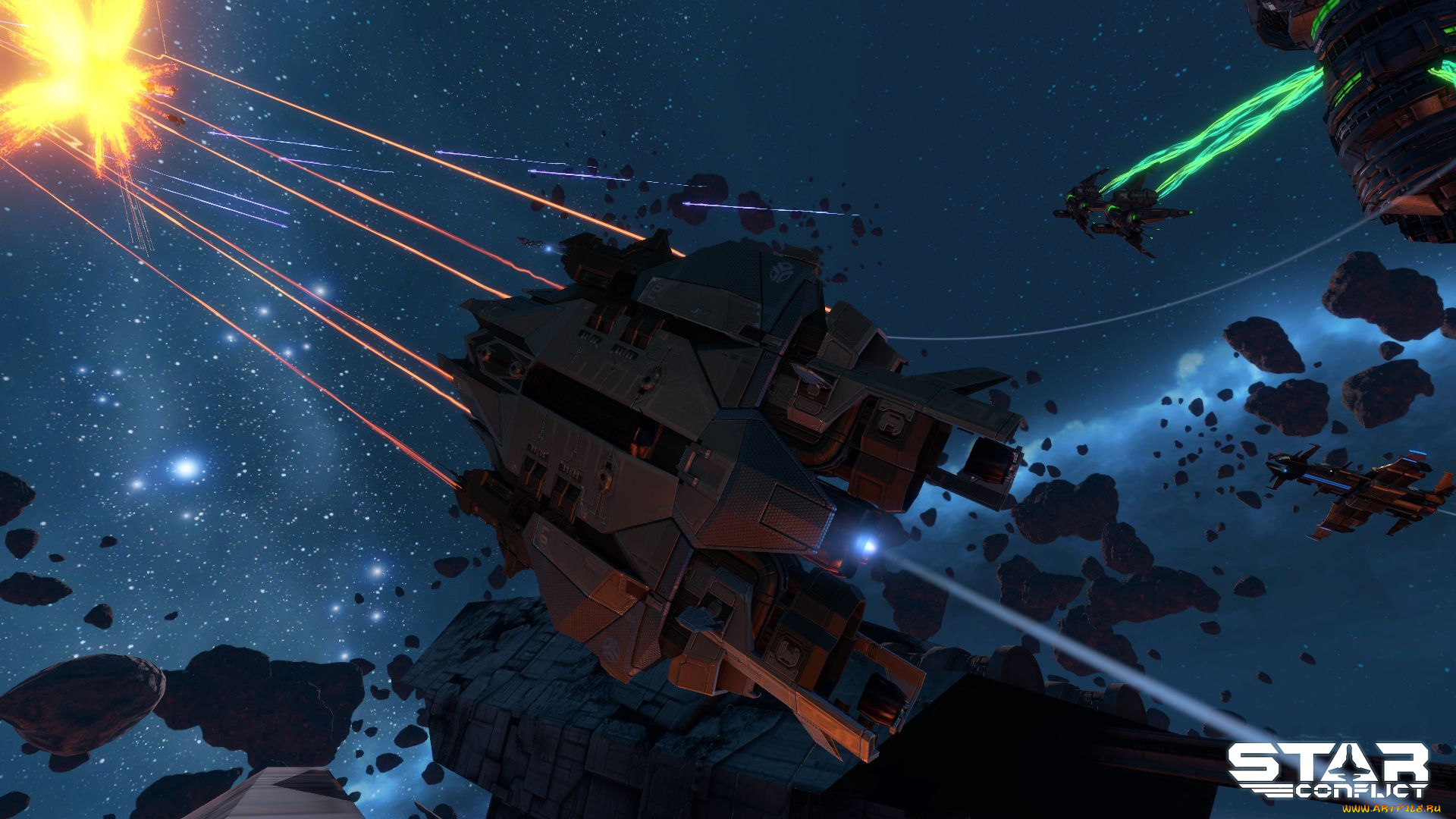 star, conflict, видео, игры, звездный, конфликт, игра