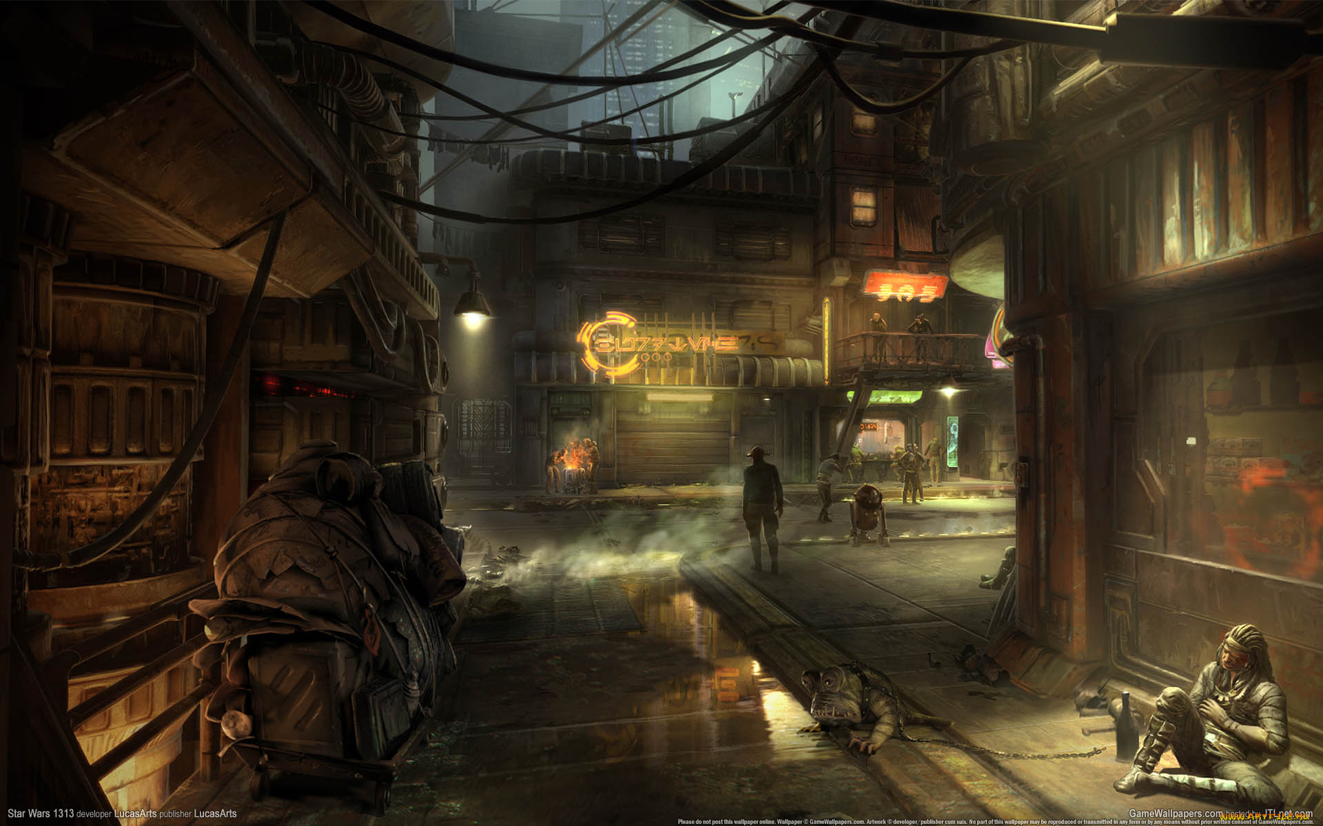 star, wars, 1313, видео, игры, город