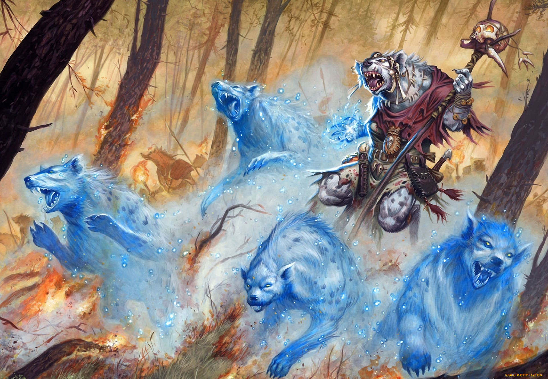 ralph, horsley, фэнтези, призраки, оборотни, гиены