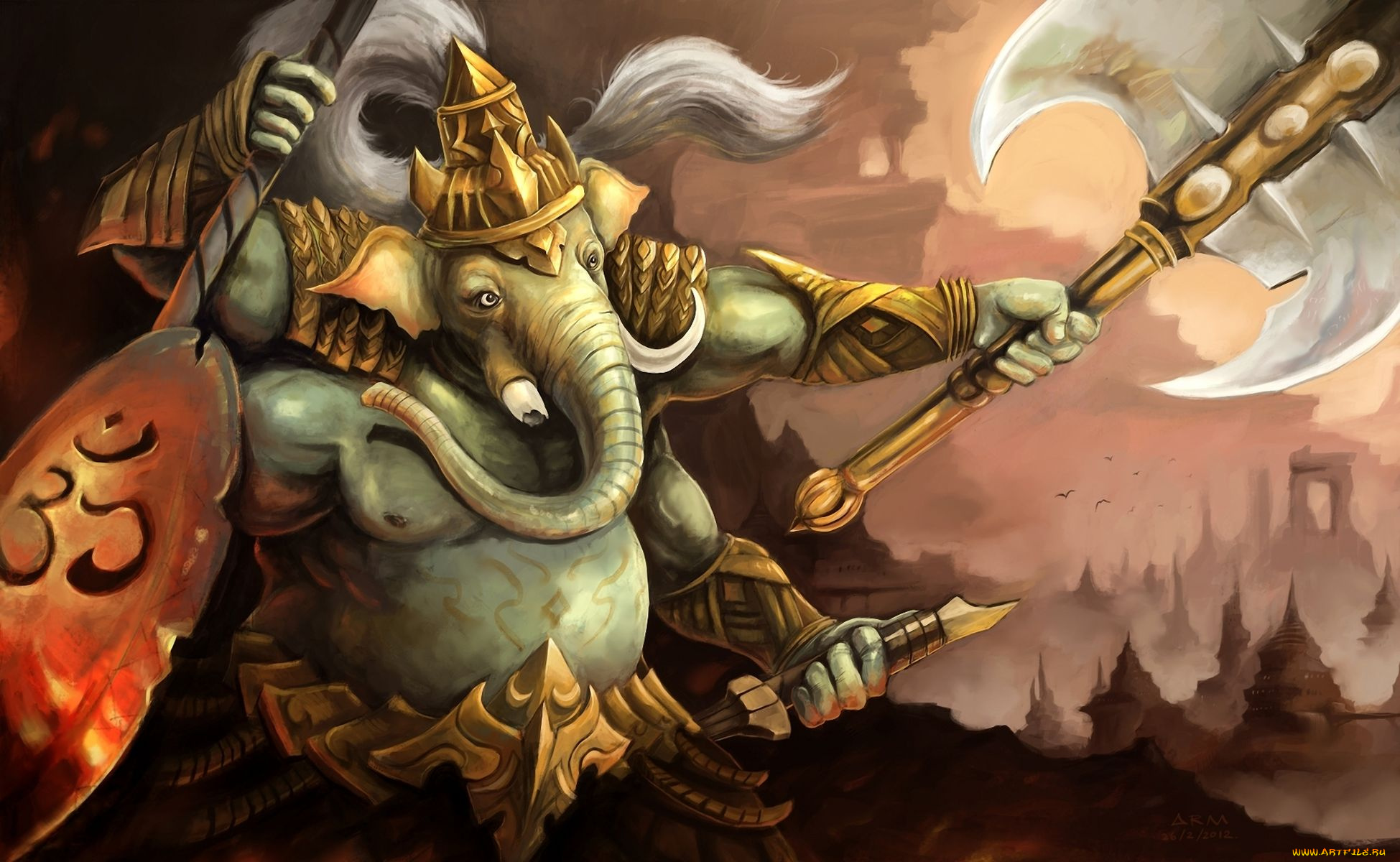 фэнтези, существа, слон