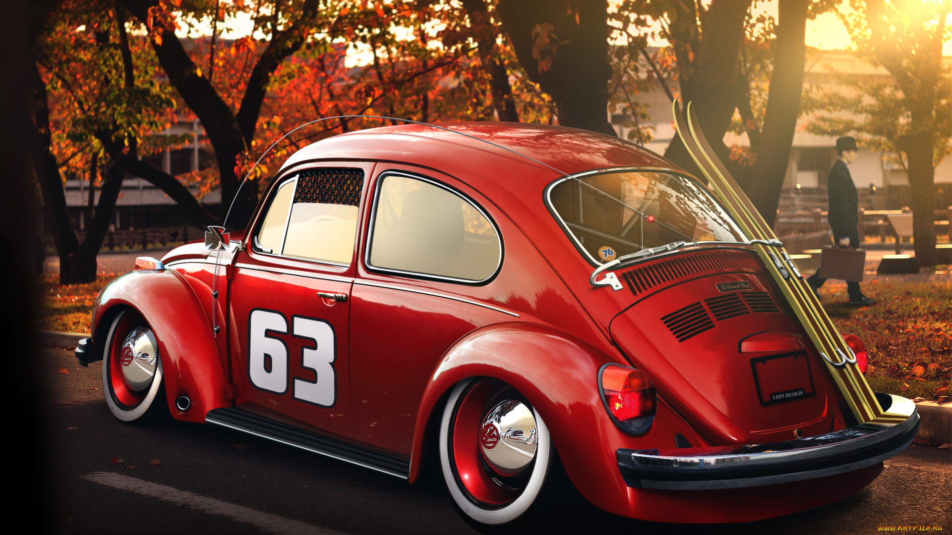 автомобили, виртуальный, тюнинг, volkswagen