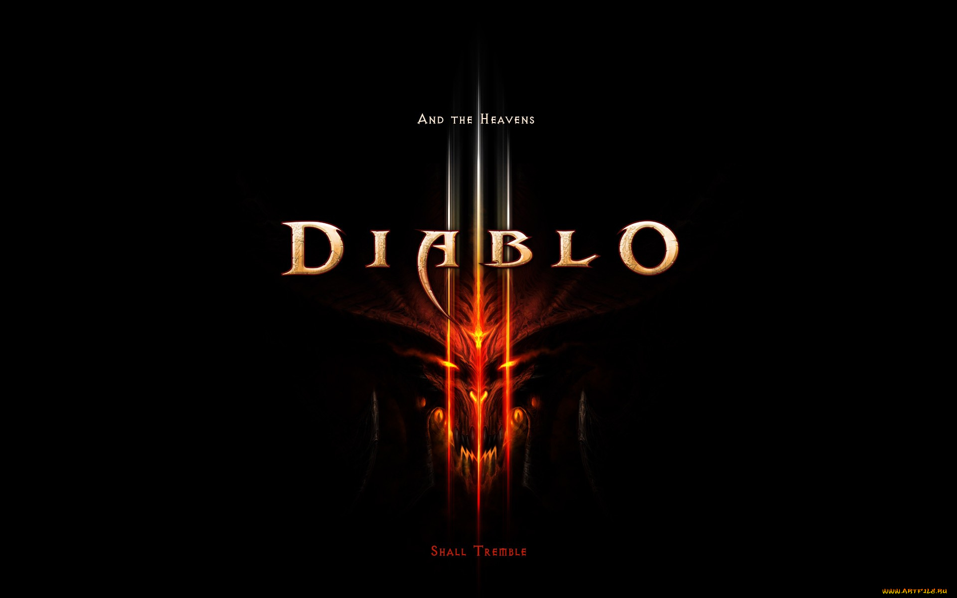 видео, игры, diablo, iii, картуш