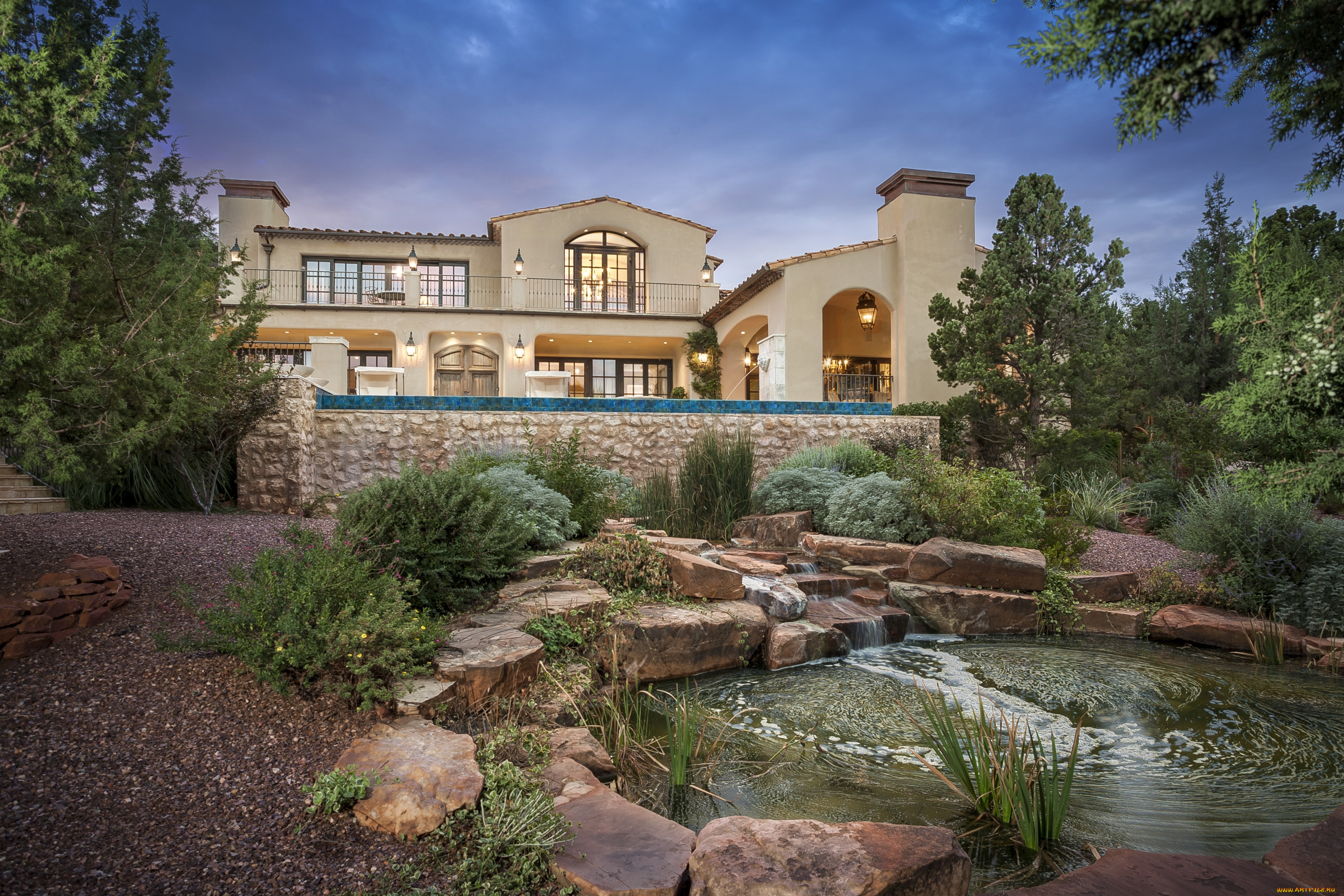 города, здания, дома, роскошь, бассейн, дом