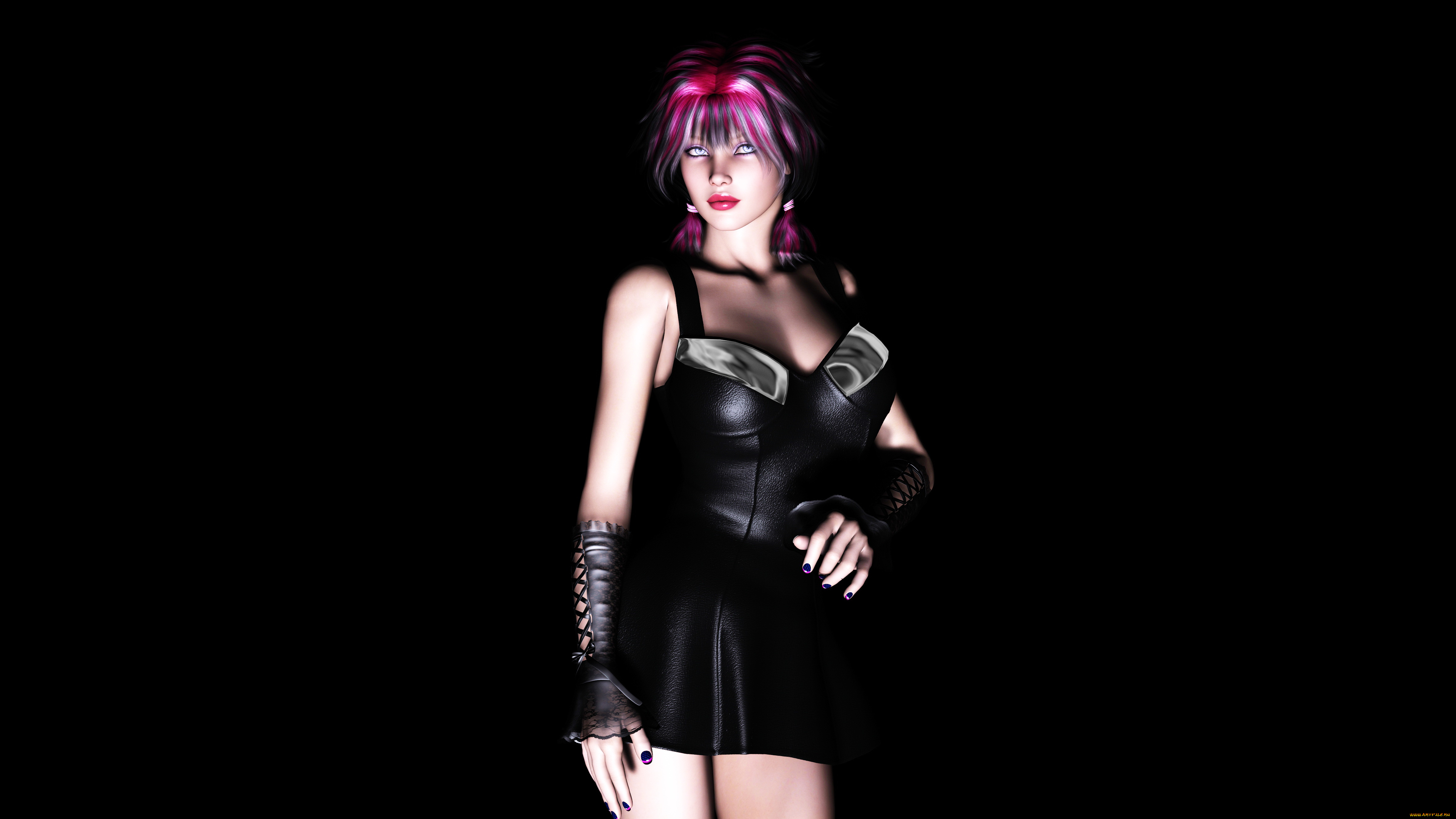 3д, графика, people, люди, взгляд