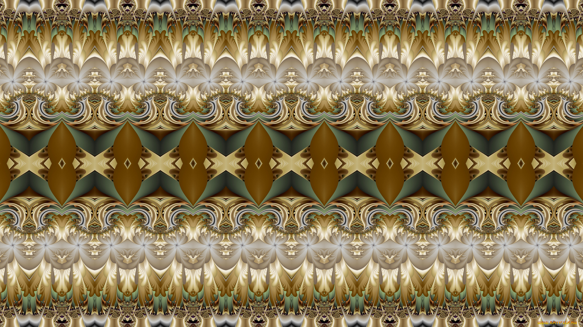 3д, графика, фракталы, , fractal, цвета, узор, фон