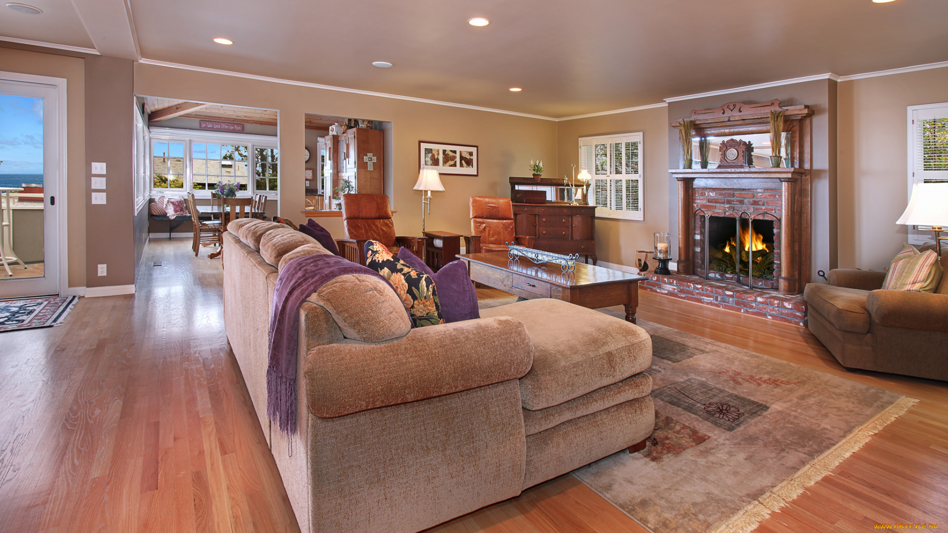 интерьер, гостиная, дизайн, стиль, мебель