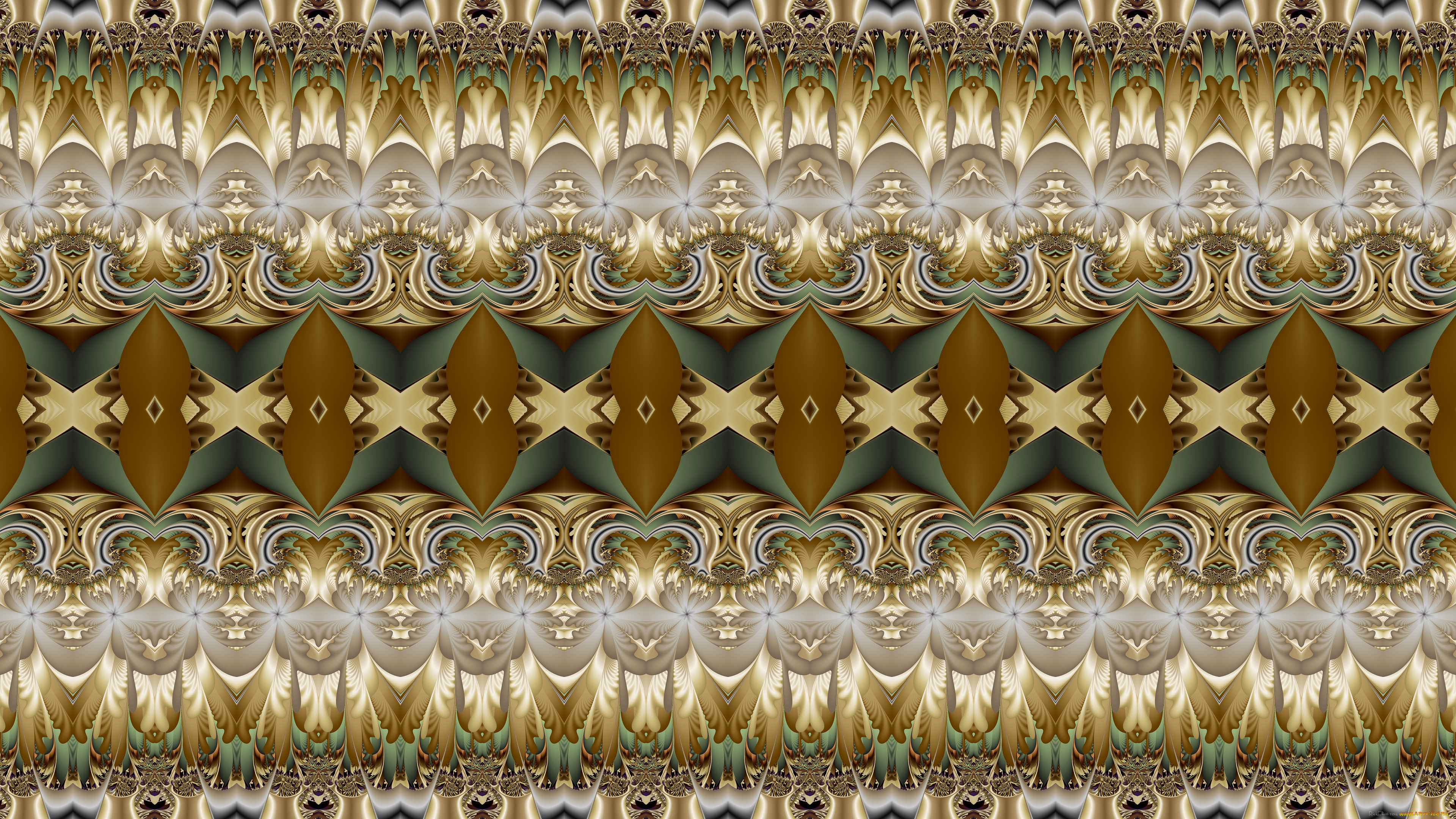 3д, графика, фракталы, , fractal, цвета, узор, фон