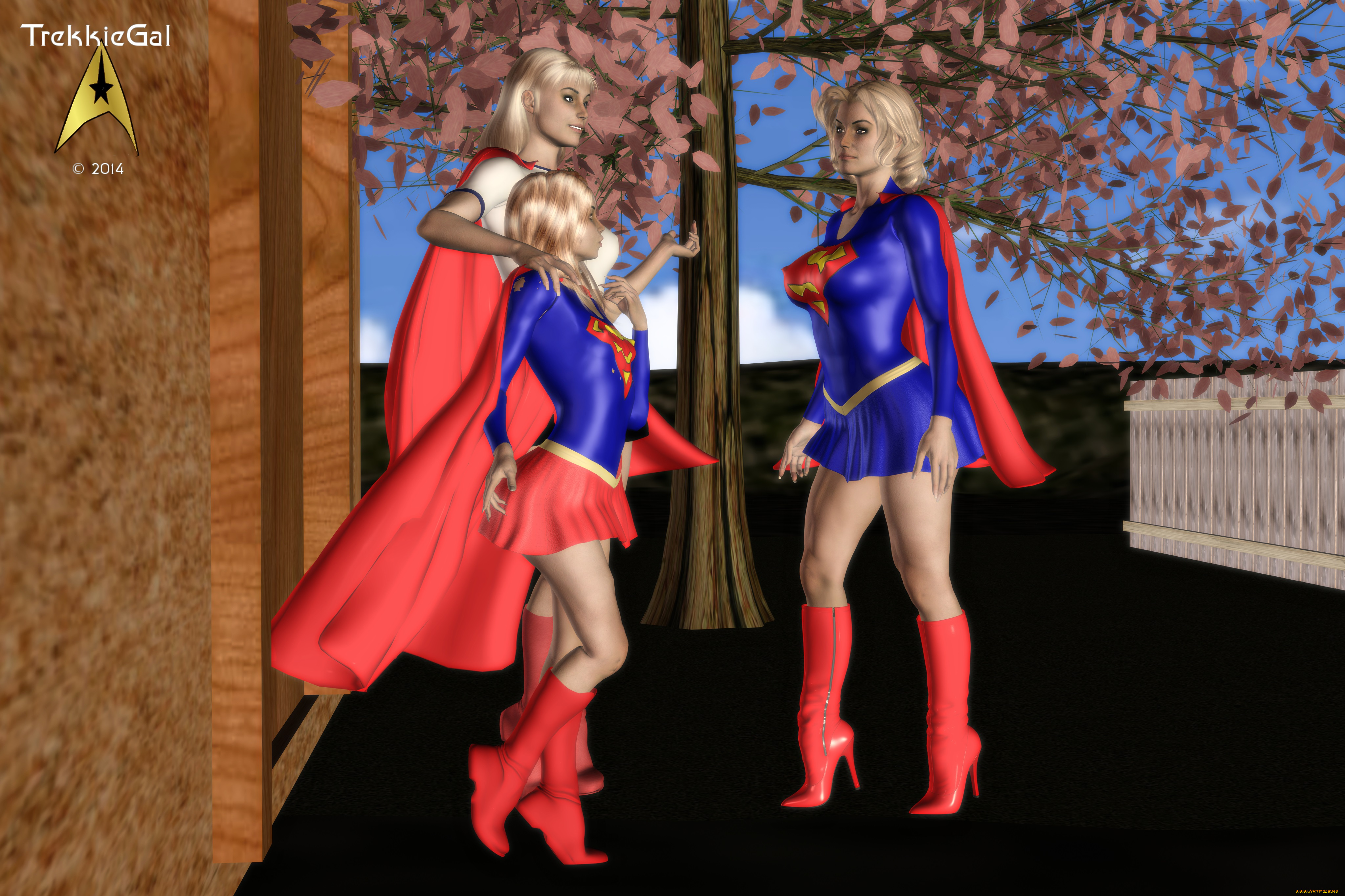 3д, графика, фантазия, , fantasy, супермены