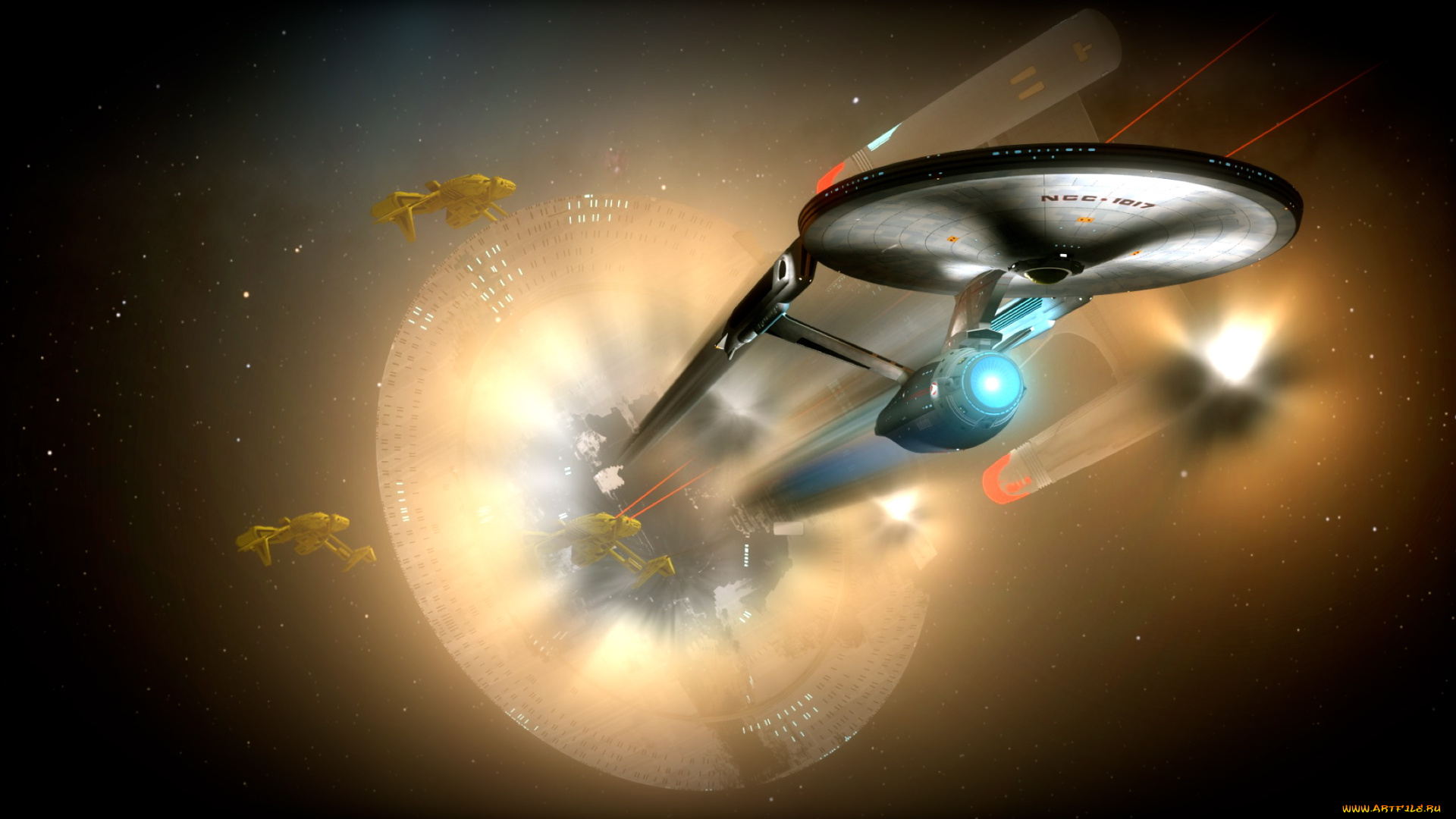 космос, арт, космический, корабль, полет, вселенная, планета, звезды