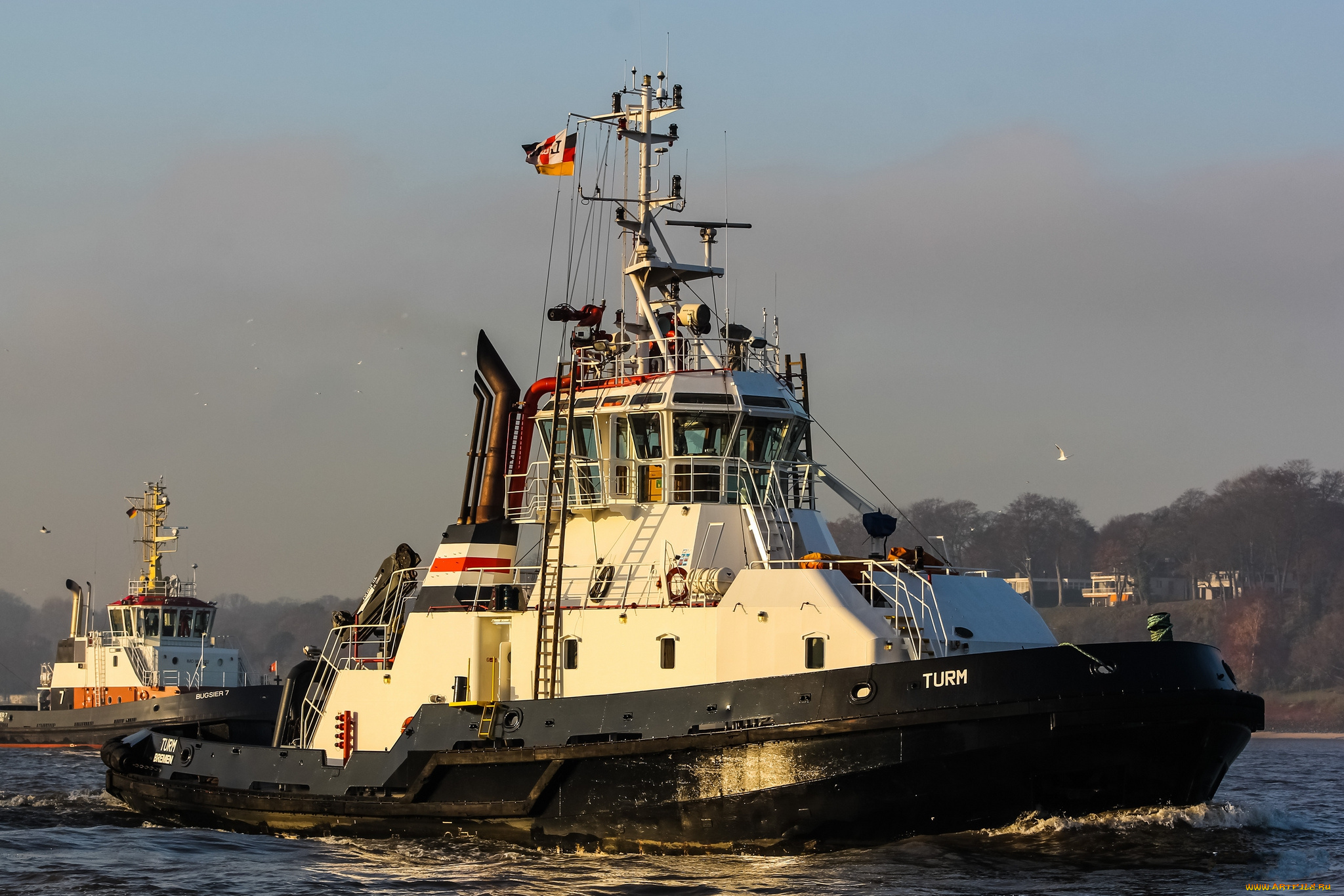 turm, корабли, баркасы, , , буксиры, буксир