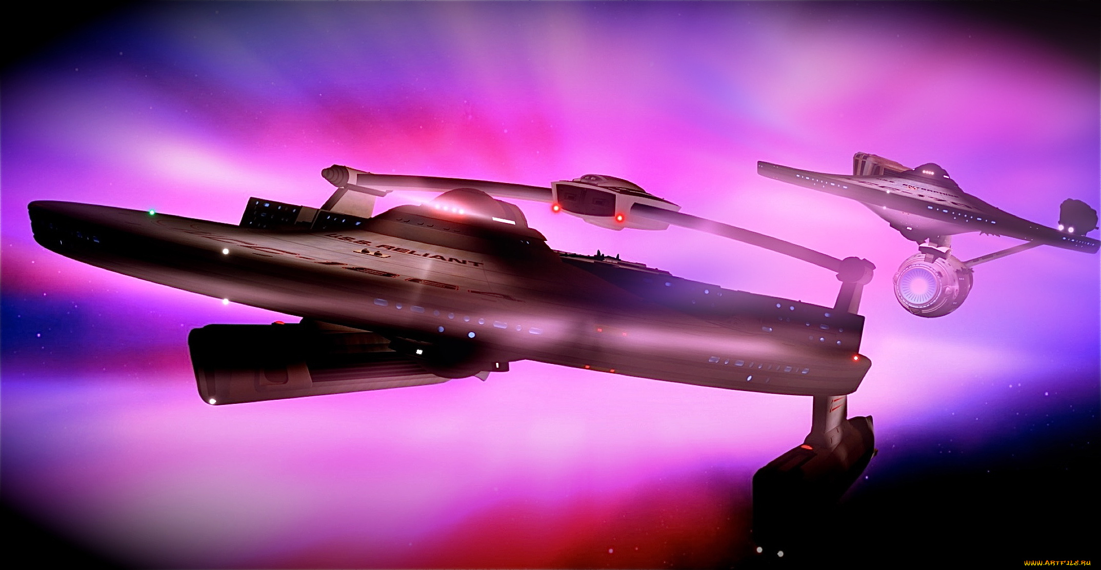 космос, арт, космический, корабль, полет, вселенная