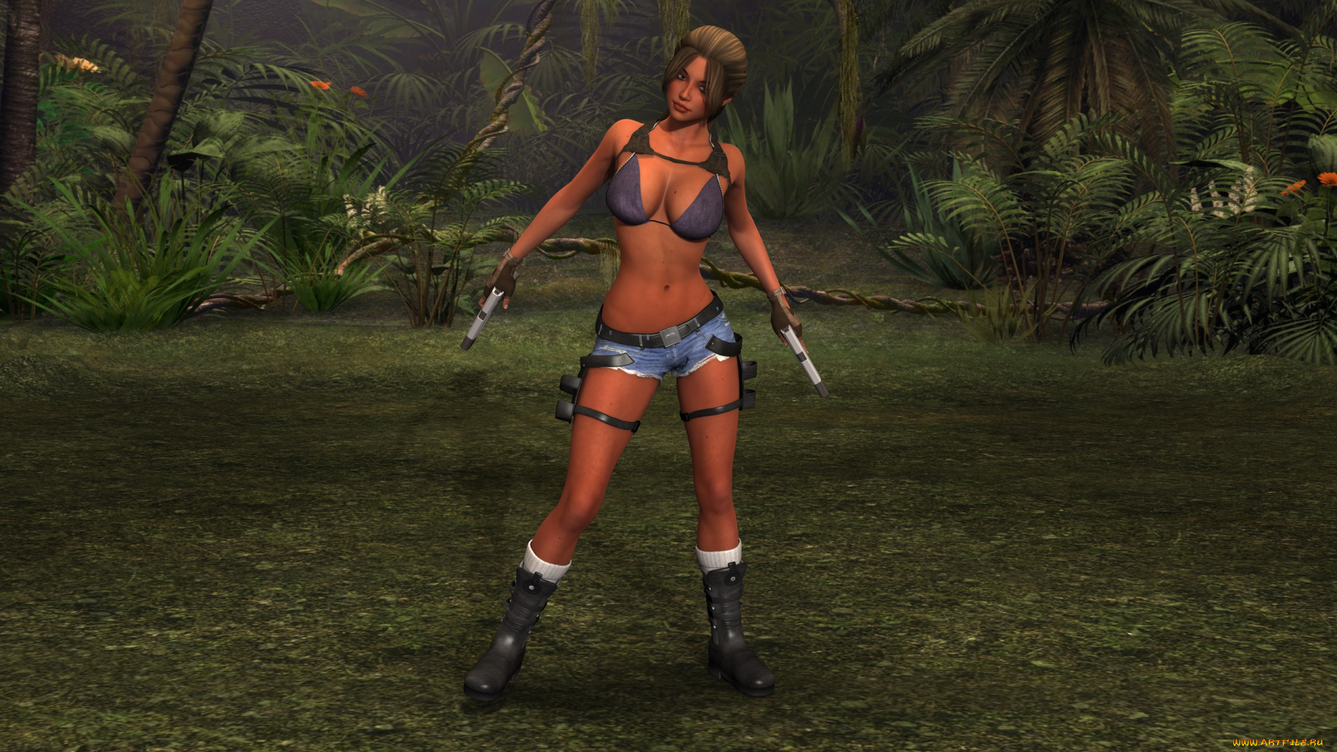 3д, графика, фантазия, , fantasy, фон, взгляд, девушка