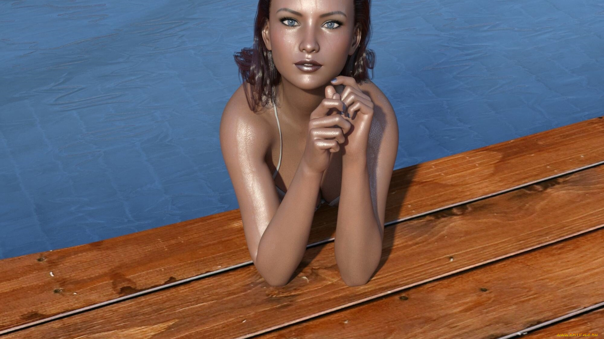 3д, графика, люди, , people, фон, взгляд, девушка