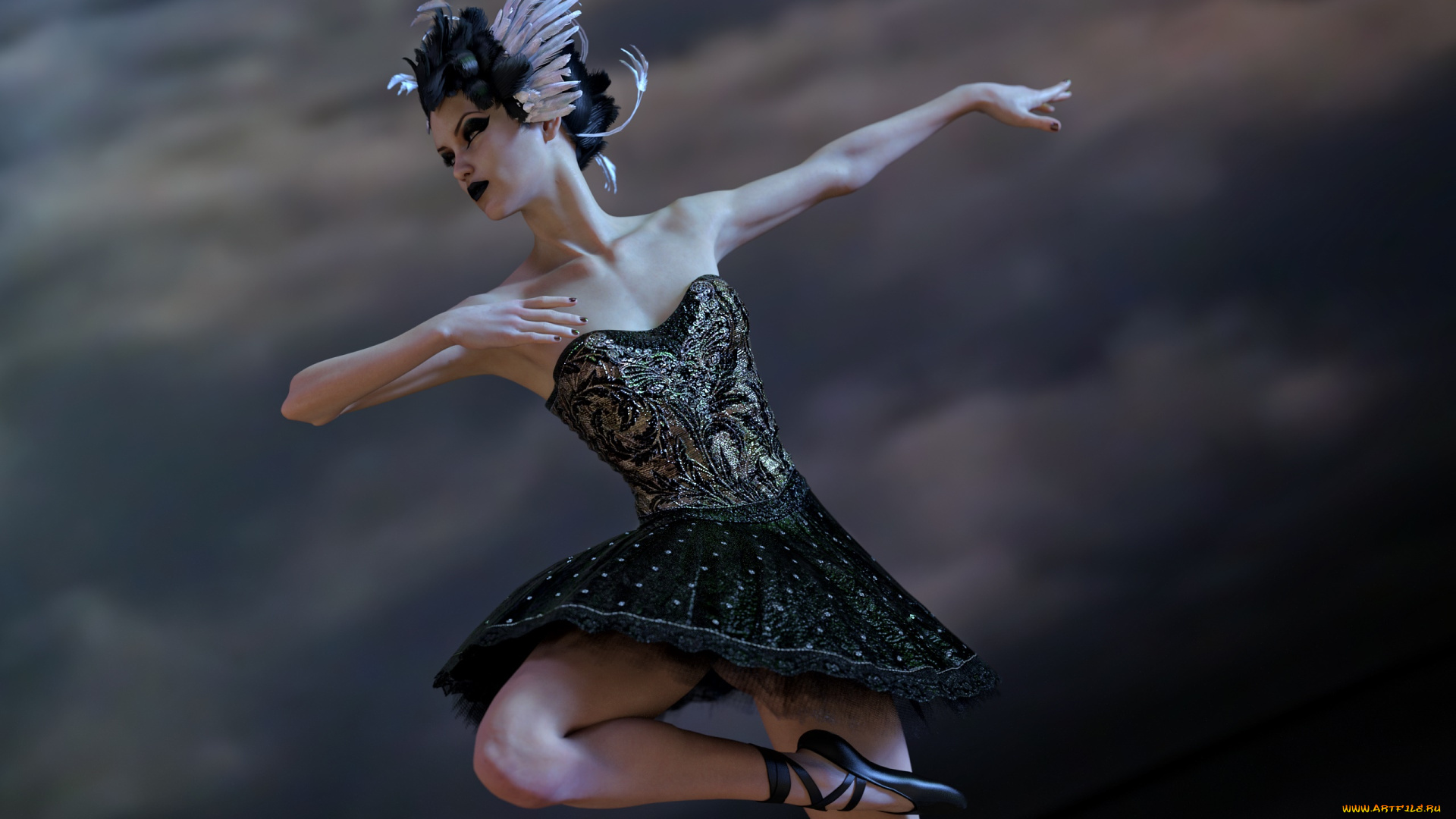 3д, графика, люди, , people, взгляд, девушка, фон