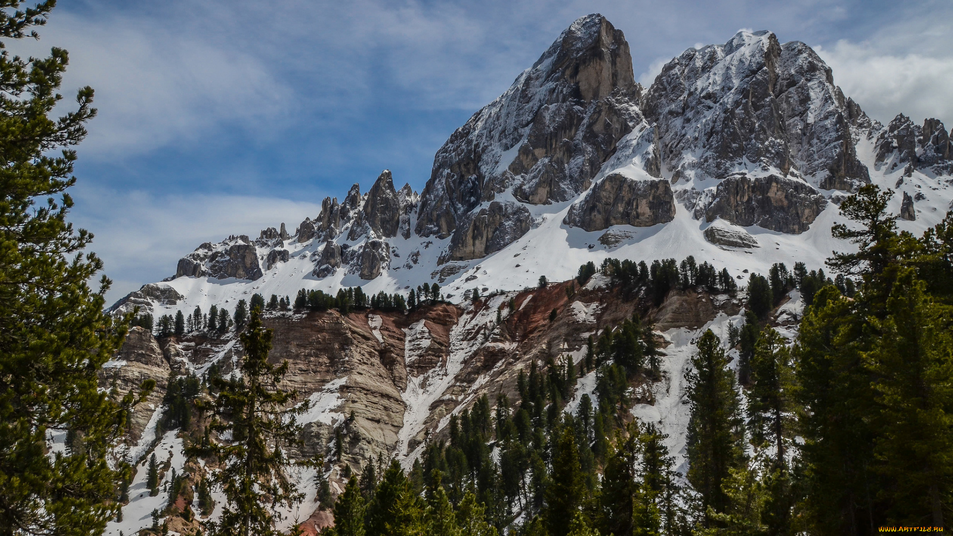 природа, горы, скалы