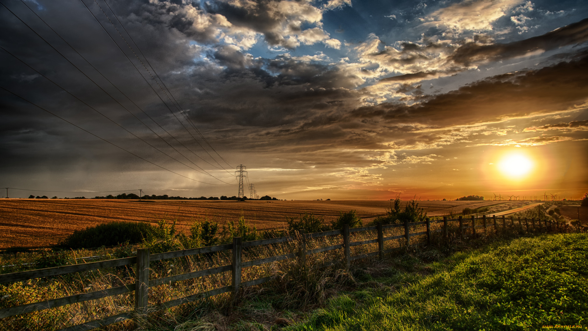 природа, восходы, закаты, рассвет