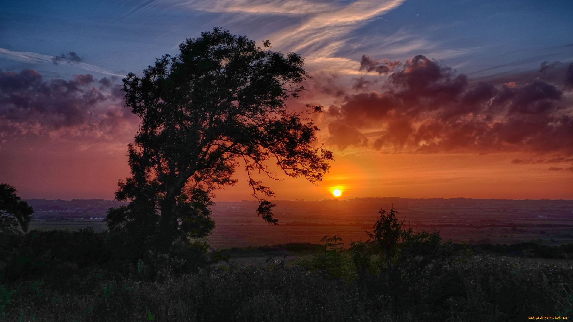 природа, восходы, закаты, рассвет