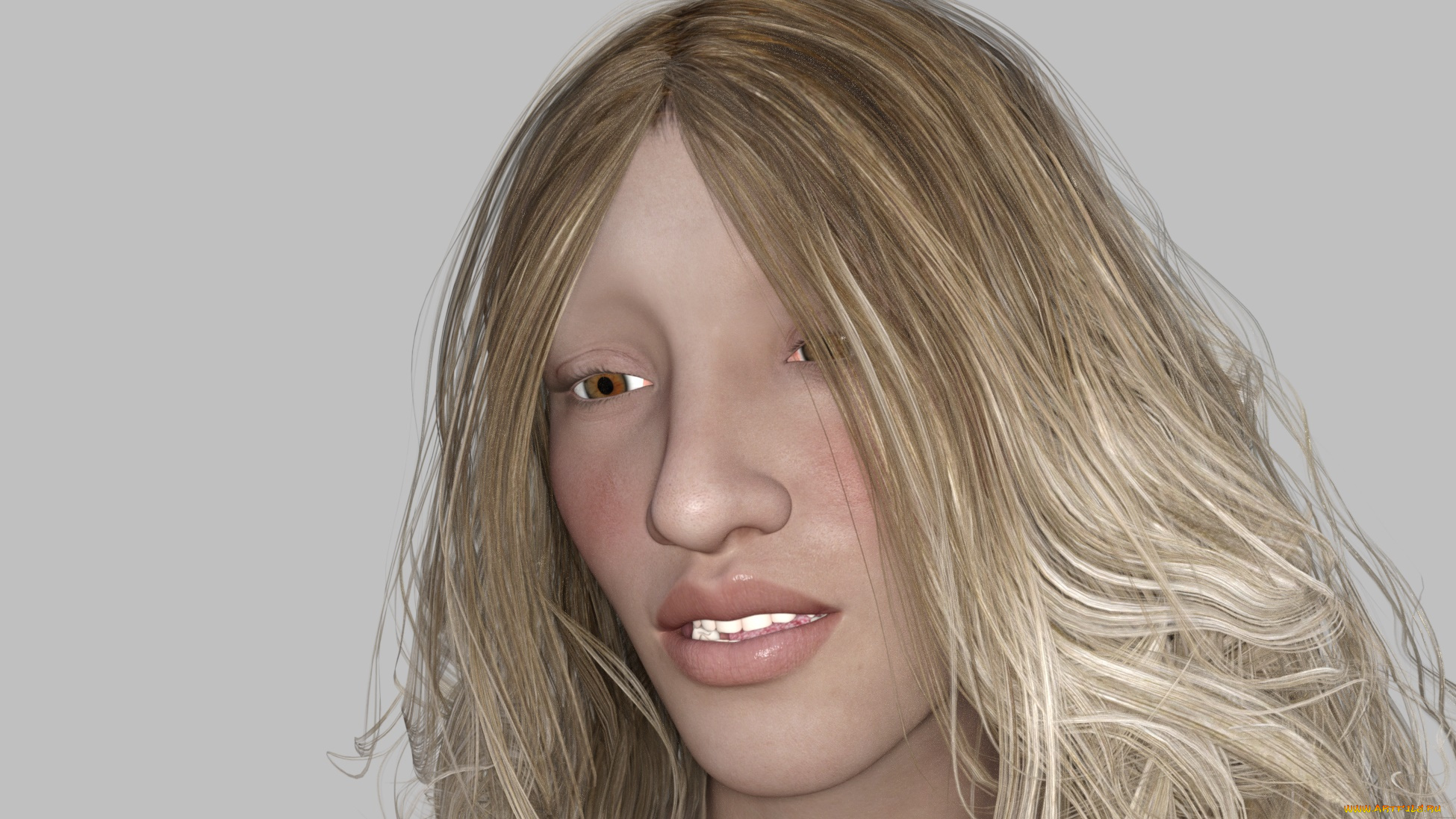 3д, графика, портрет, , portraits, девушка, фон, взгляд