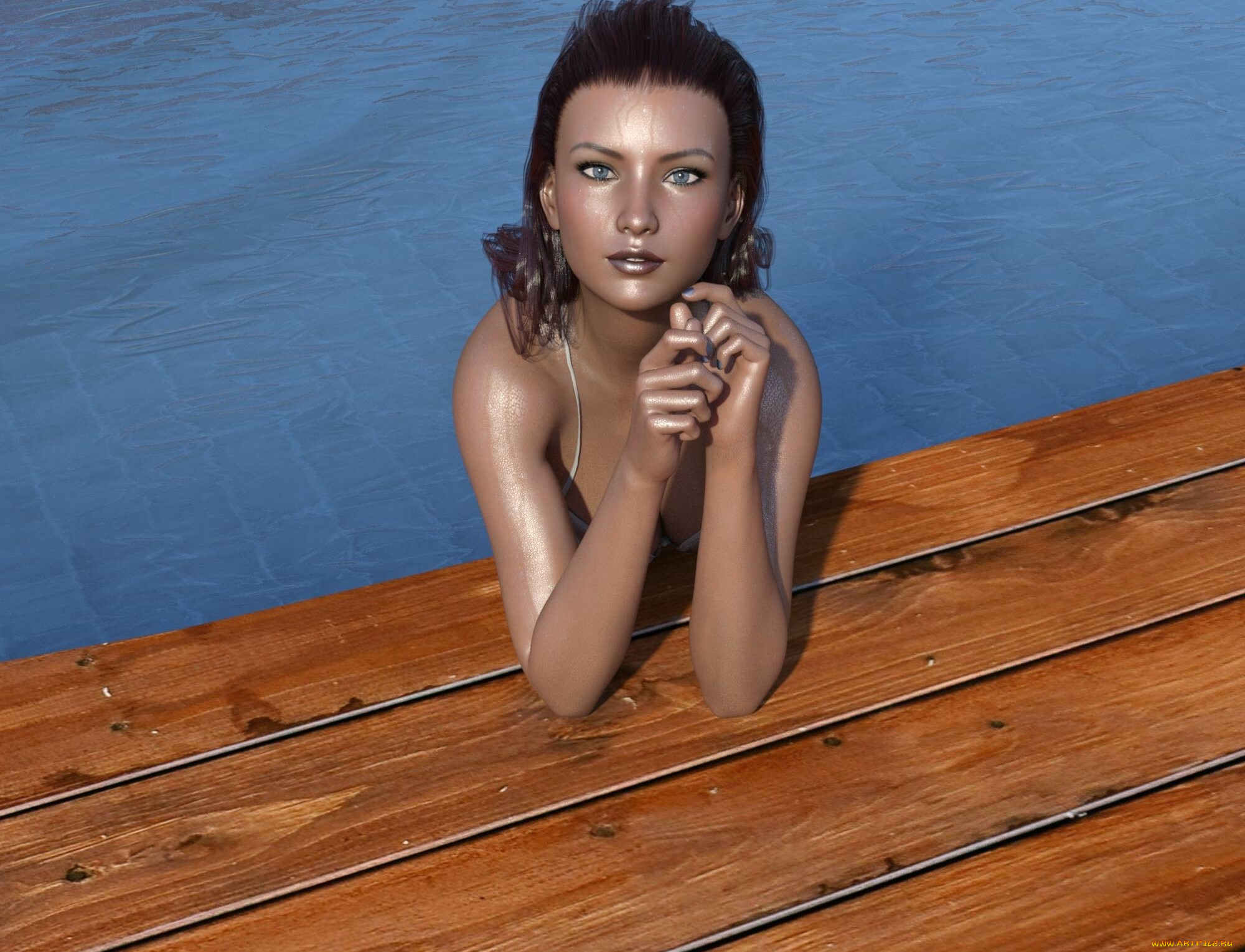 3д, графика, люди, , people, фон, взгляд, девушка